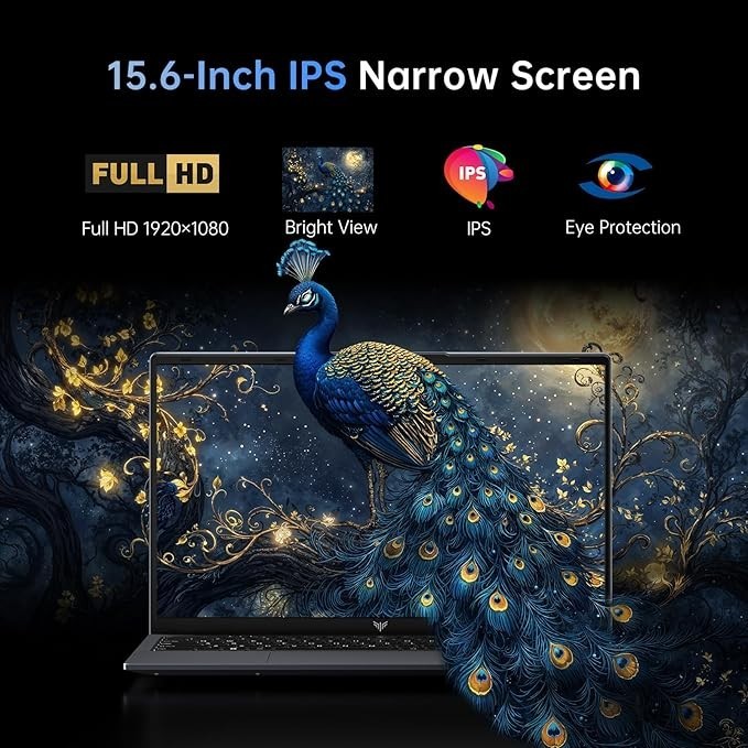 ACEMAGIC 2025 LX15 Laptop, Intel N97 Processor, 8GB DDR4 RAM, 256GB SSD