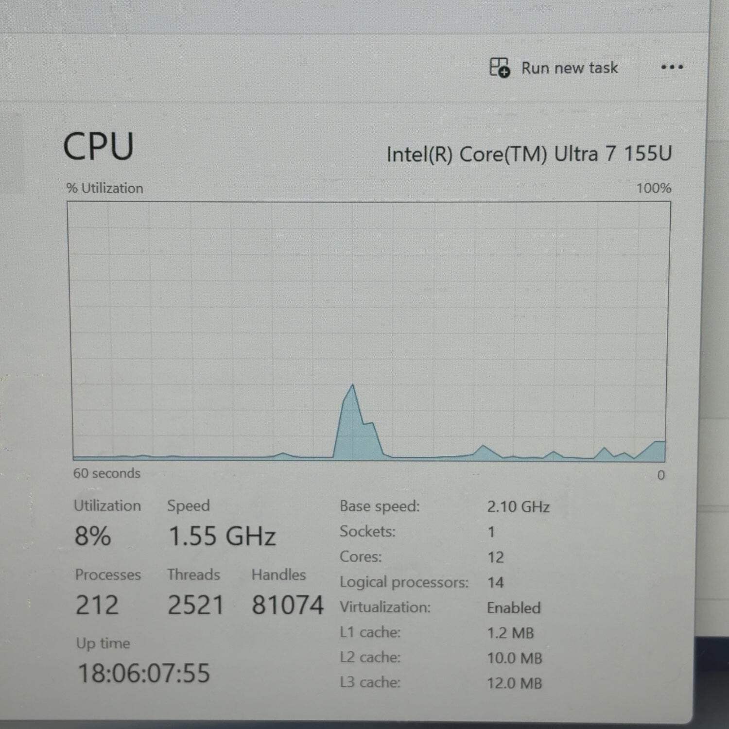 Asus ExpertBook B3 B3404CM 14″ Core Ultra 7 155U 2.1GHz 16GB RAM 512GB SSD