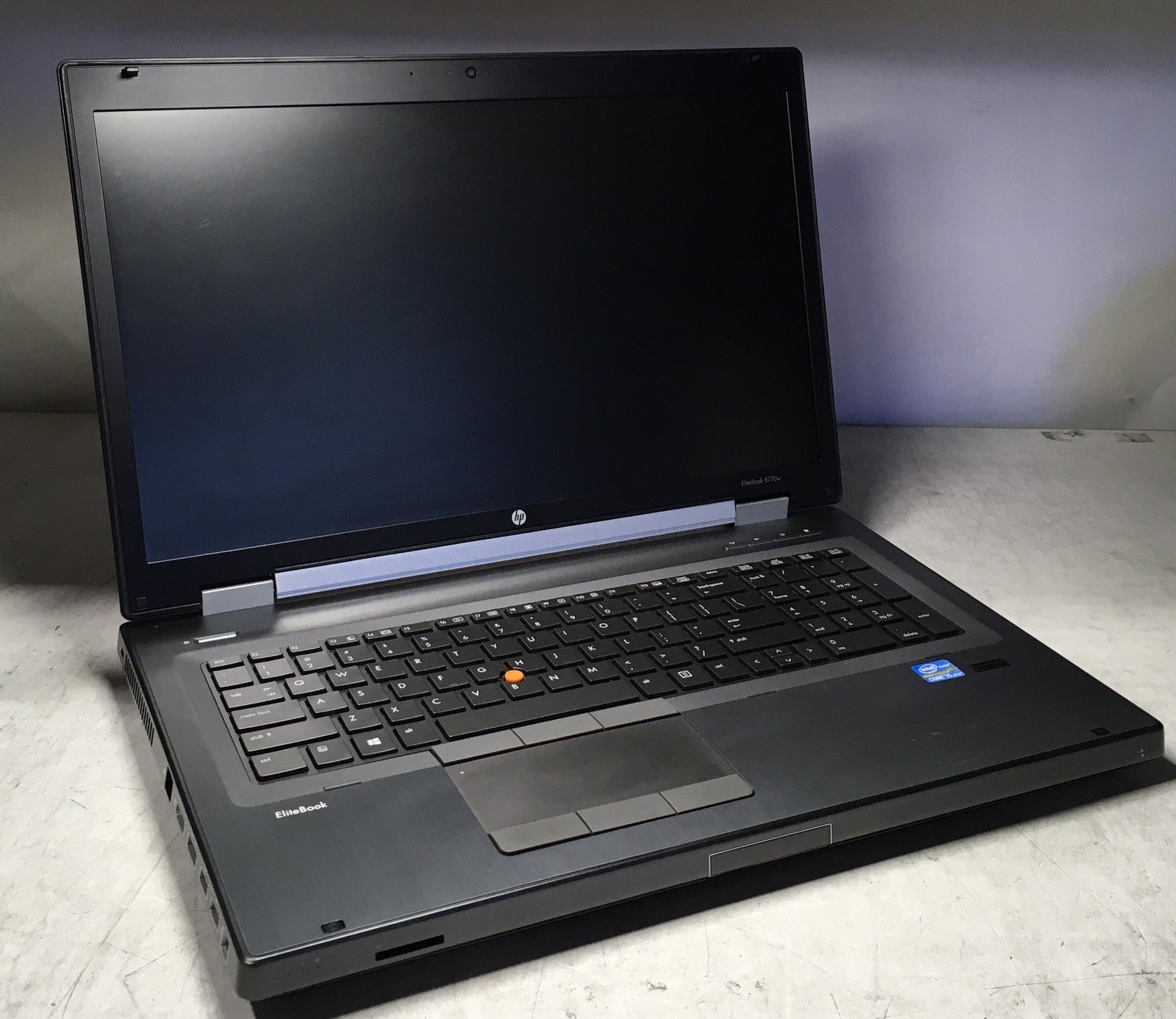 HP Elitebook 8770w Intel i5 vPro 8GB Ram 120GB SSD *DEAD BATTERY/FOR PARTS*