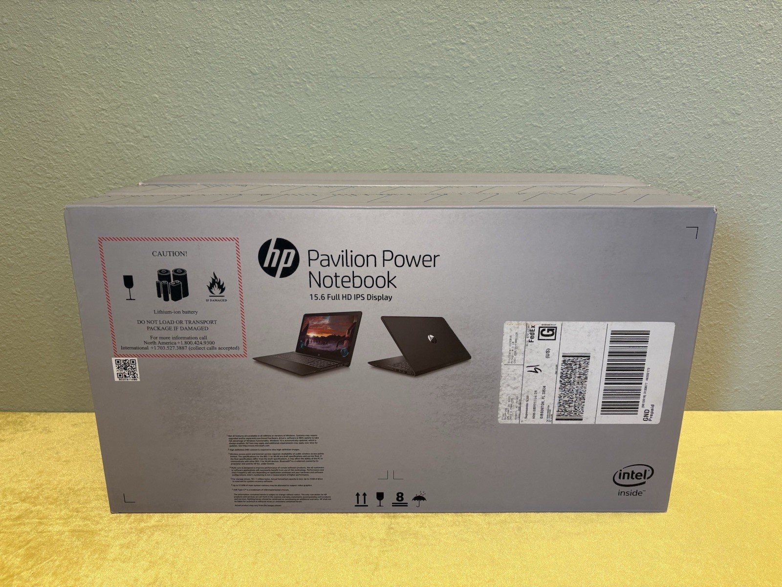 HP Pavilion Power 15.6″ Laptop 15-cb035wm (Intel Core i5, 12GB RAM, 1TB) Sealed