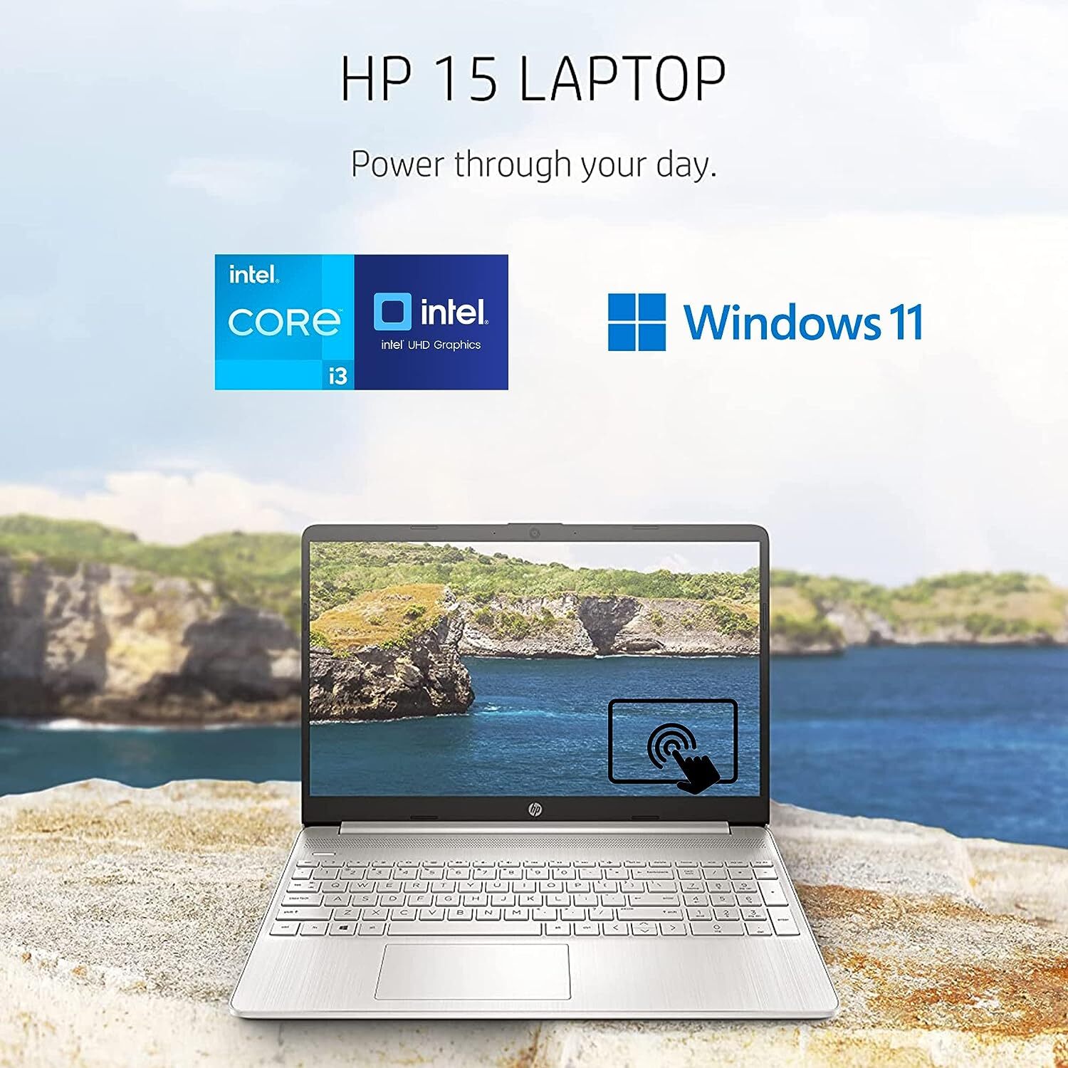 Newest HP Pavilion 15.6″ HD Touch Anti-Glare Laptop 16GB 1TB Intel 4.1Ghz Win11
