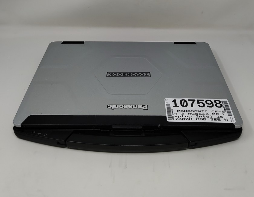 PANASONIC CF-54-3 Rugged PC Laptop Intel I5-7300U 8GB SEE NOTES