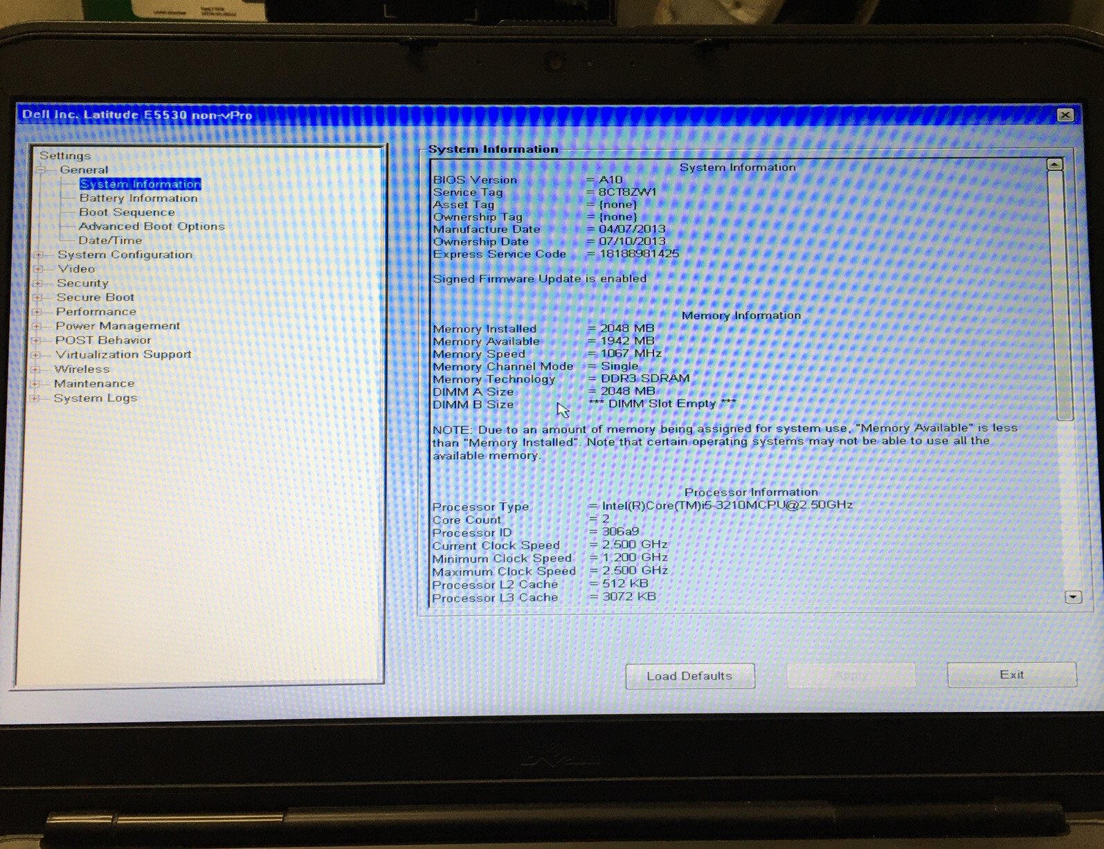 Lot Of 2 Dell Inspiron 5530 Intel Core i5-3210M 2.50 GHz W/RAM 15.6″ No HDD/OS