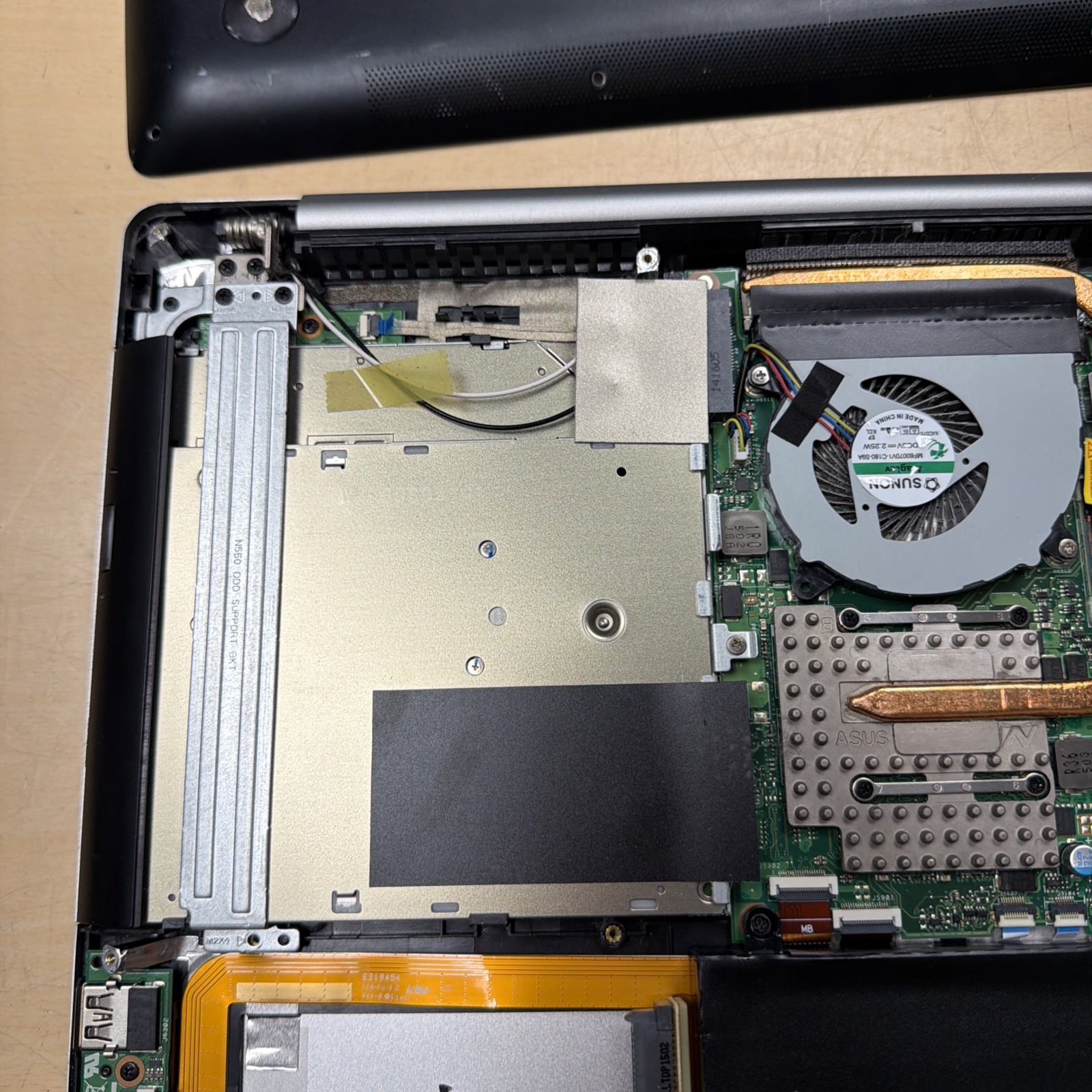 *For Parts ASUS N550J i7-4720HQ NVIDIA 950M 4GB RAM NO HD/OS