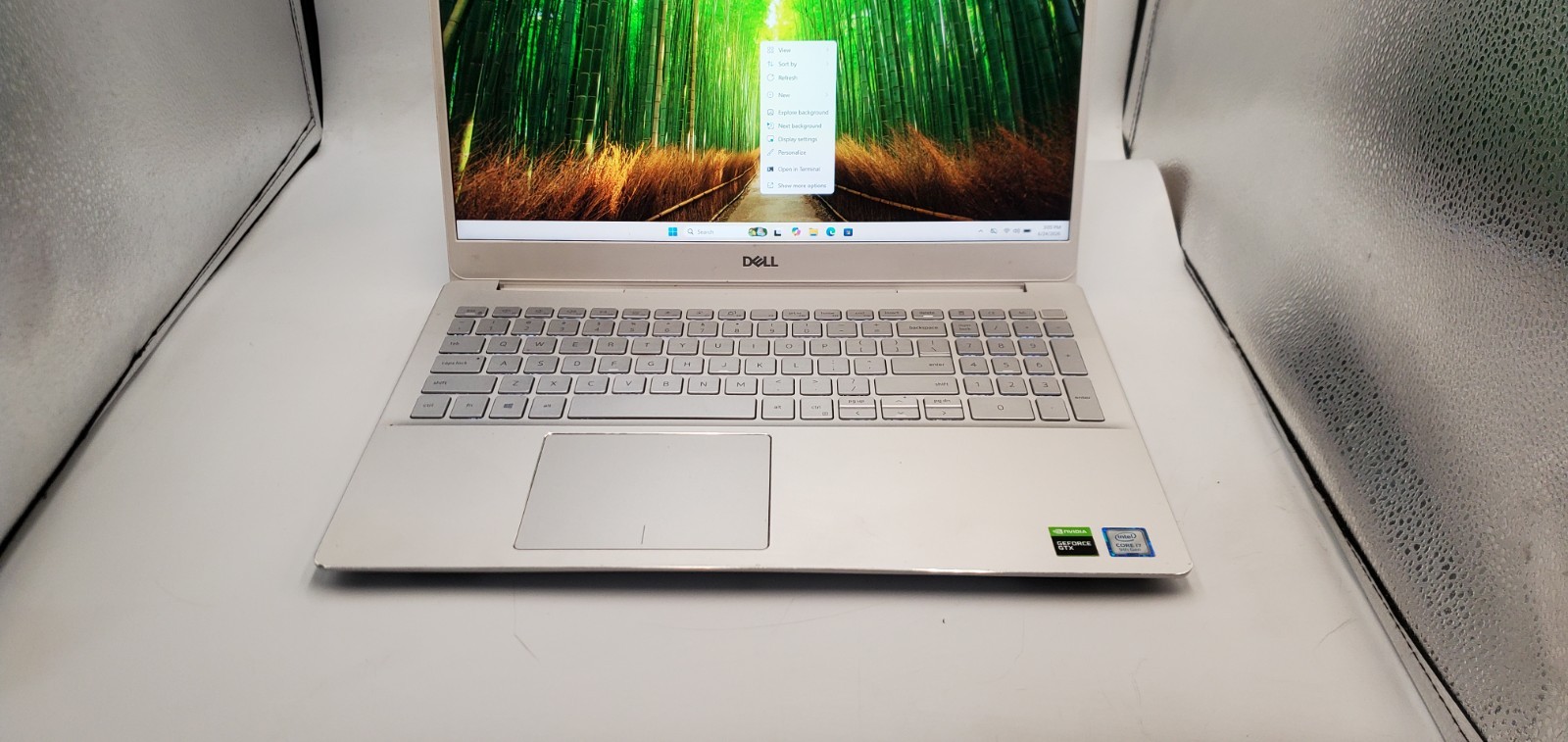 Dell Inspiron 7591 Laptop Intel Core i7-9th Gen 8GB RAM 256GB SSD W11H FHD