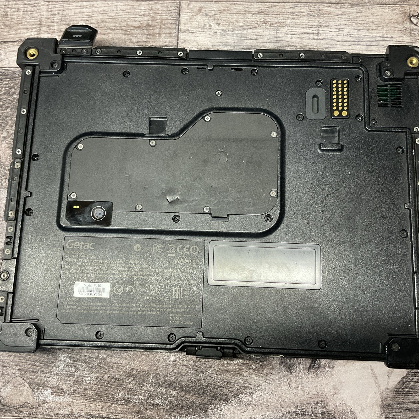 Lot of 4 GETAC V110 G3 / I5 6th / Rugged Laptop Tablet PC / A10