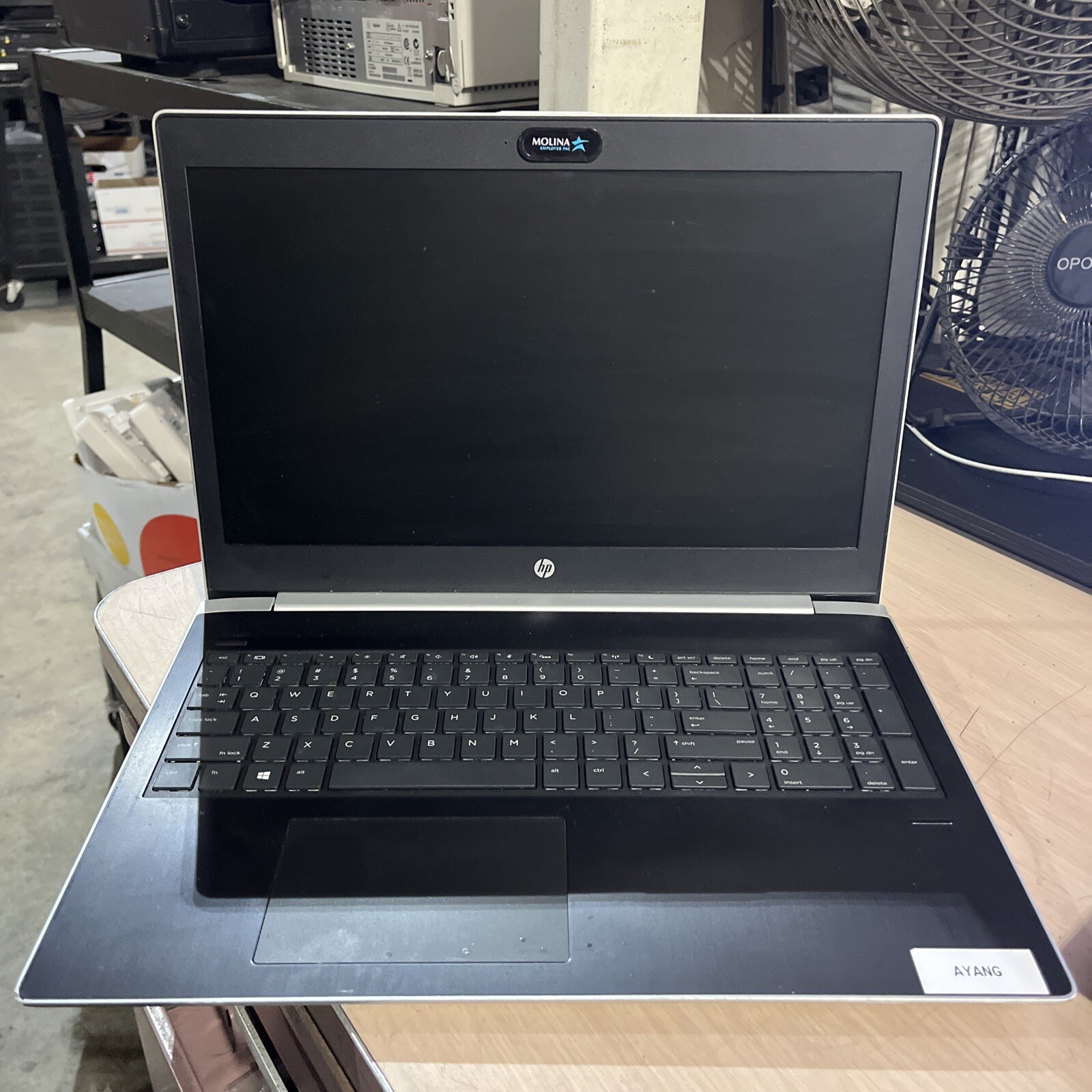 HP PROBOOK 455 G5 A10-9620P 8GB RAM NO HD