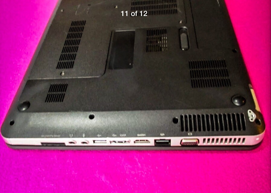 Burgundy HP Pavilion DV7-4000 Laptop