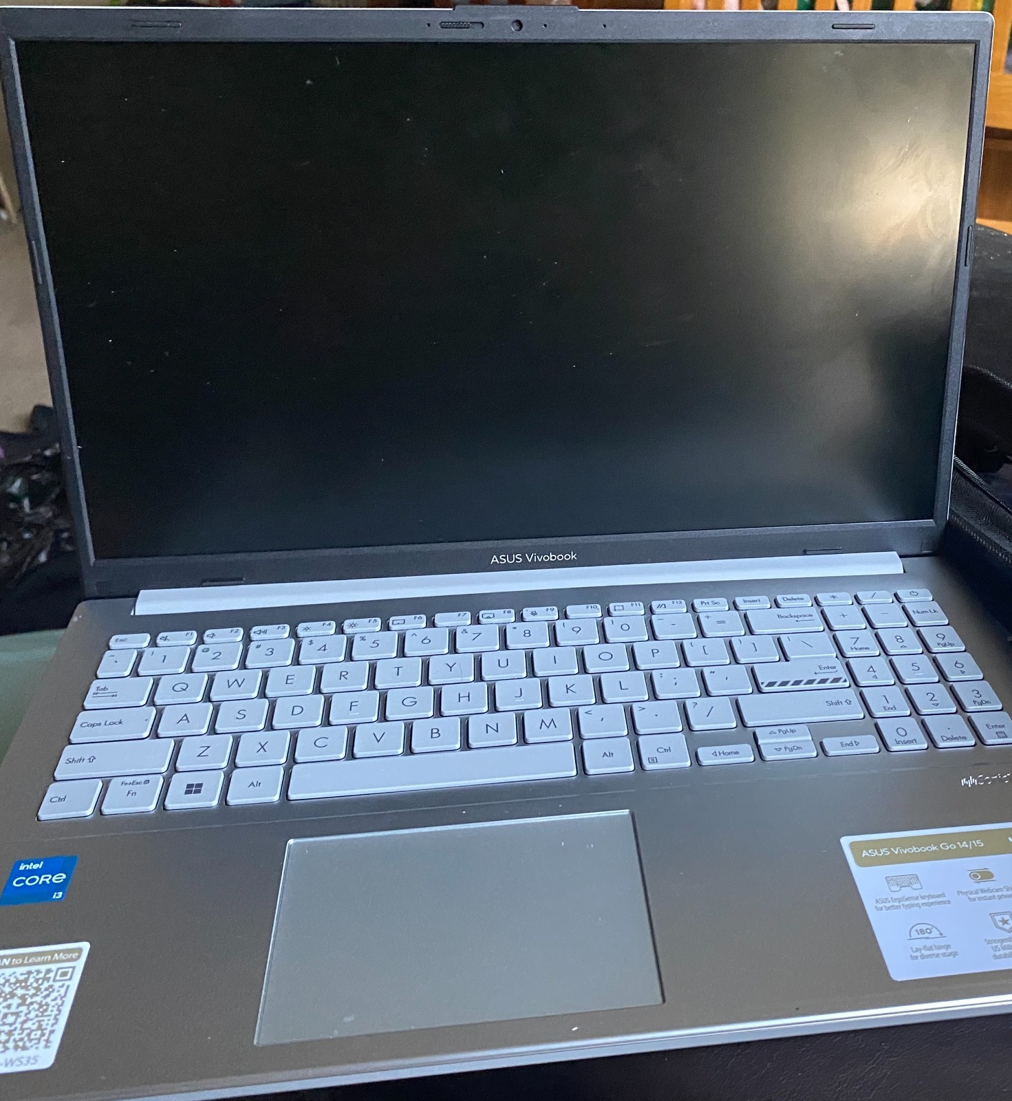 ASUS VivoBook X515 15.6″ (256GB SSD, Intel Core i3 10th Gen., 1.20 GHz, 8 GB)…