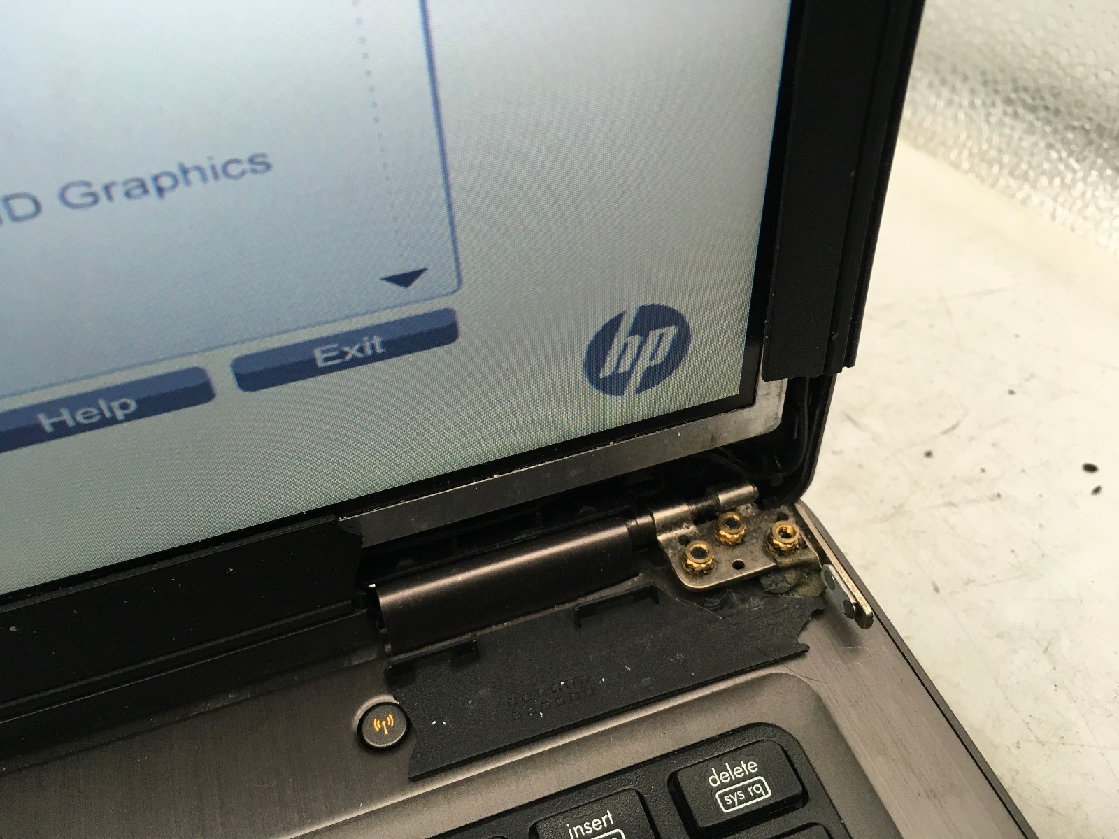 HP PROBOOK 6475B – BOOTS TO BIOS – AMD A6 4400M – NO RAM – READ DESCRIPTION -BB