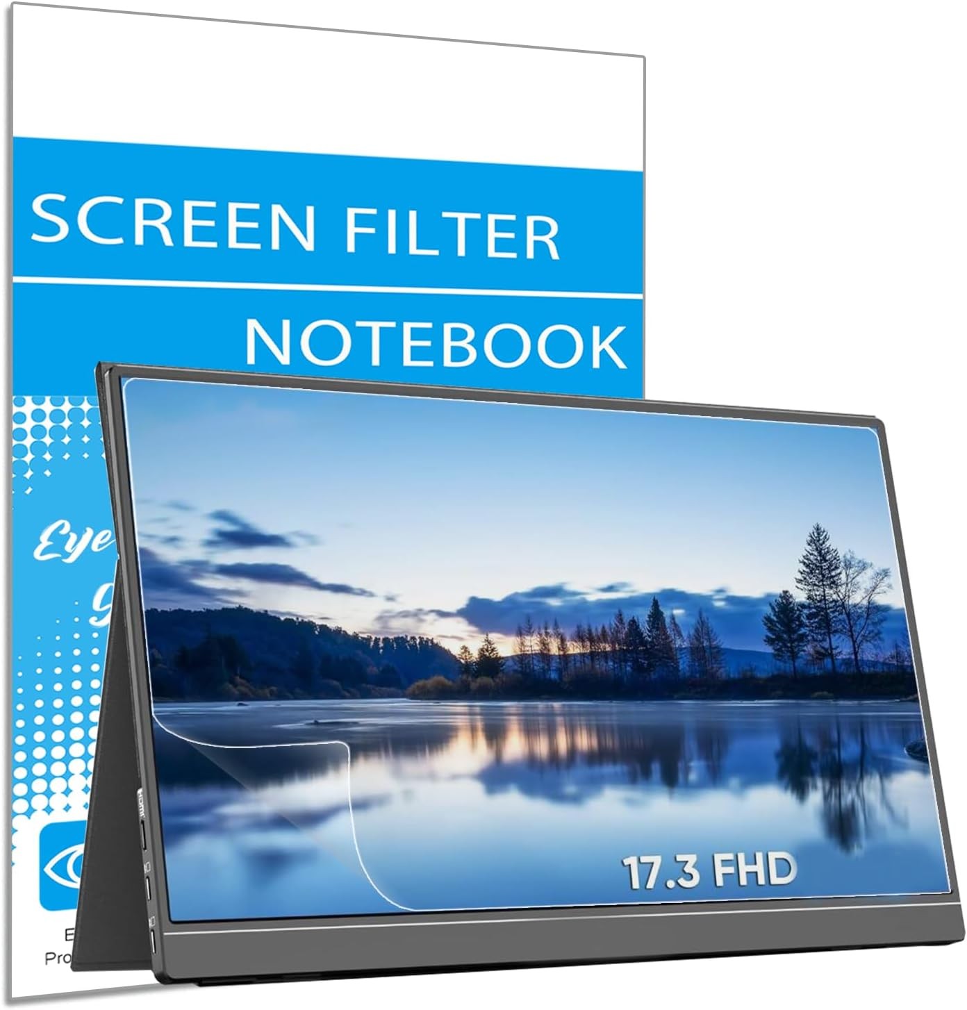 2 Pack 17.3″ Anti Glare Screen Protector for Acer Nitro 5 AN517-41/51/52/53/54/5