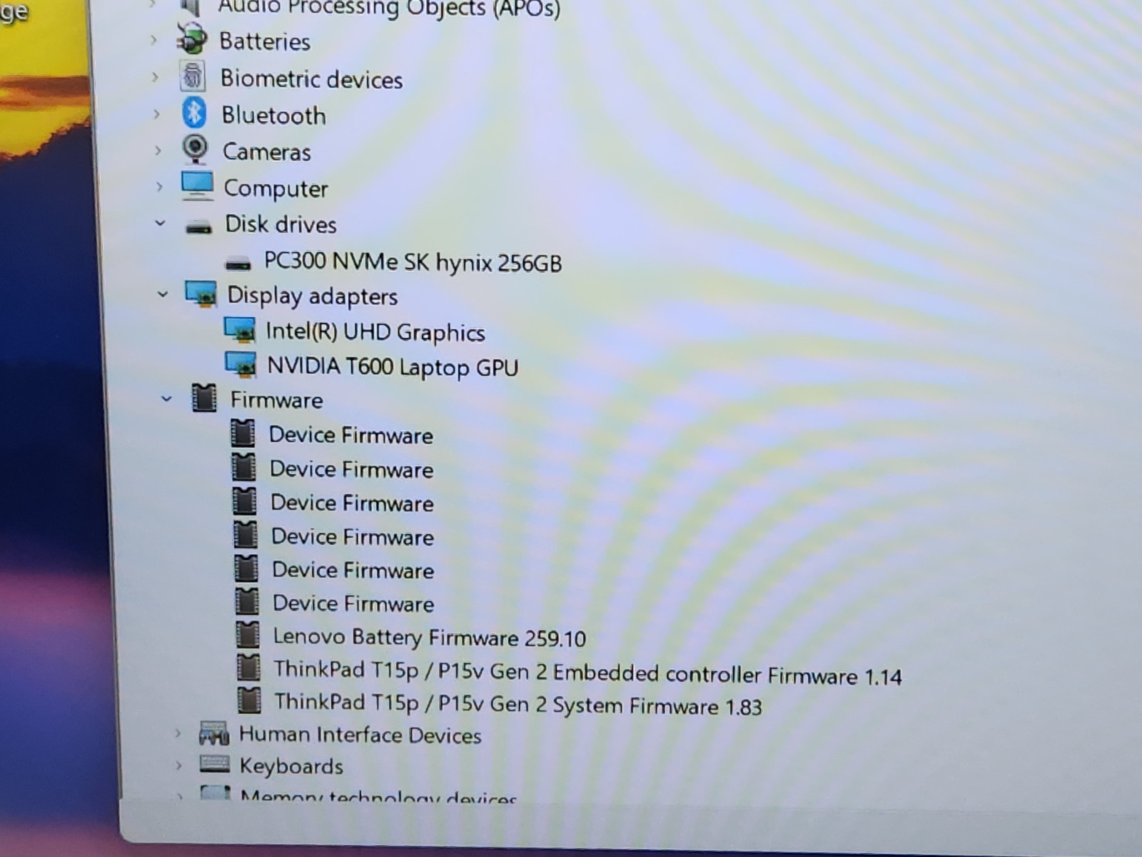 Lenovo ThinkPad P15v Gen 2 15.6 FHD i7-11800H 32GB RAM Nvi. T600 EXCELLENT BATT~