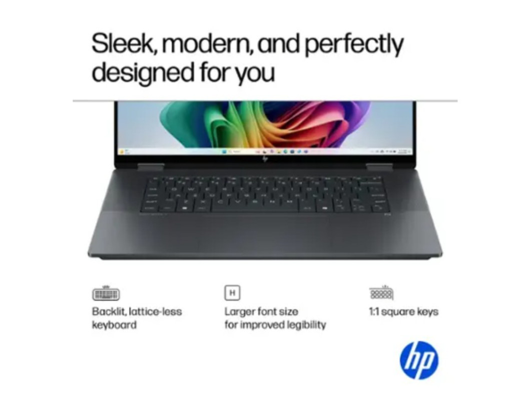 HP – OmniBook X Flip 2-in-1 – Copilot+ PC – 16″ 2K Touch-Screen Laptop – Intel C