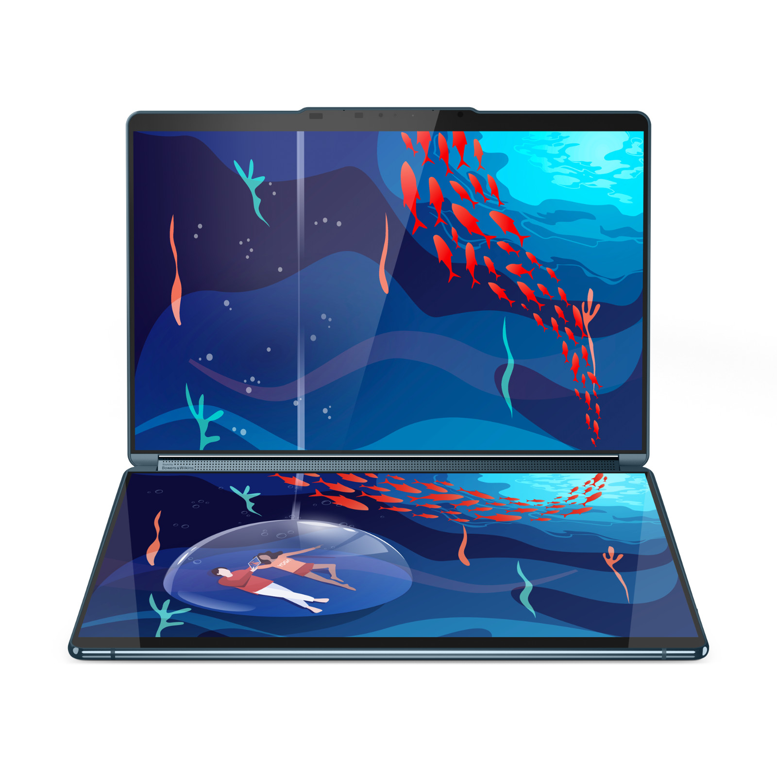 UK ENGLISH KEYB LENOVO YOGA BOOK 9i 2x 13″ DUAL DISPLAY TOUCH i7 16GB 1TB PEN GAR