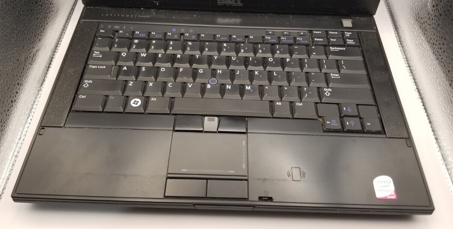Dell Latitude E6400 14.1″ Laptop Intel P8600 2GB RAM 250GB HD AS-IS PARTS REPAIR