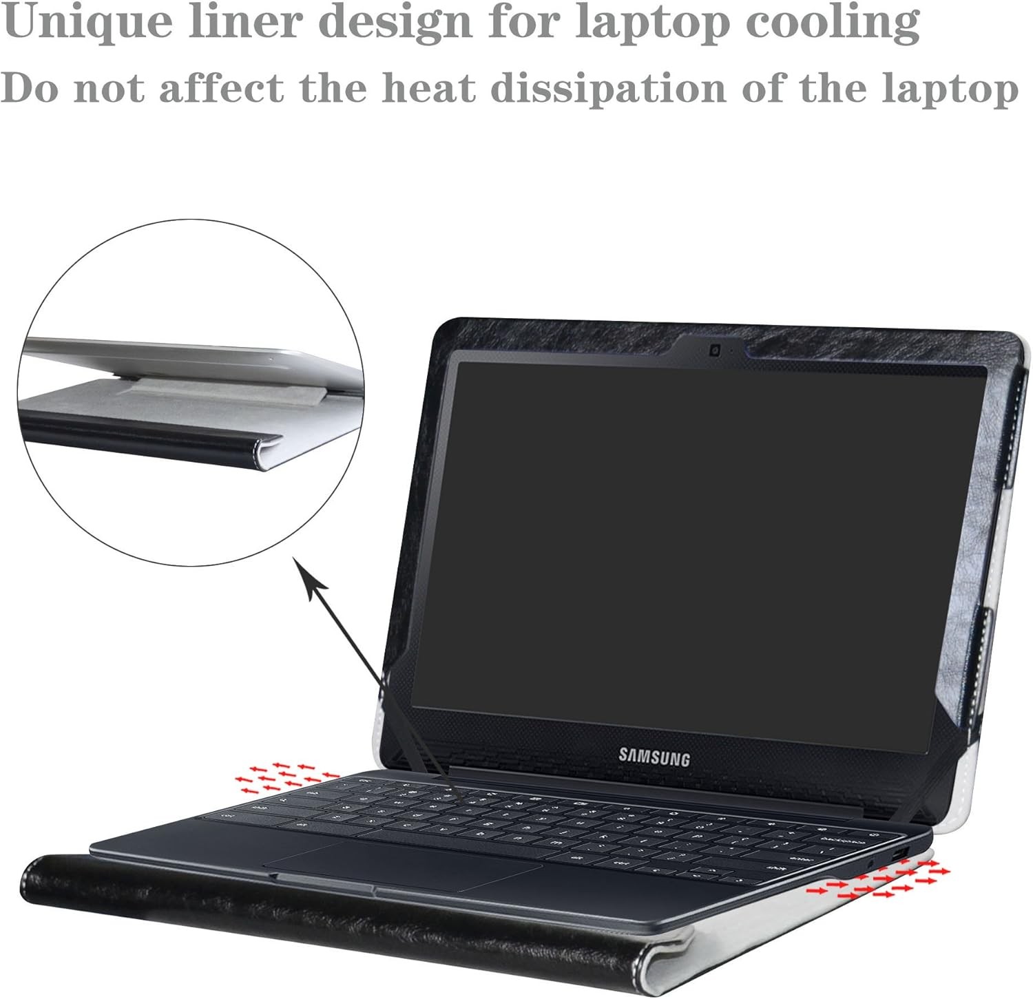 Protective Case Cover for Samsung Chromebook 4 XE310XBA & Chromebook 3 XE500C13