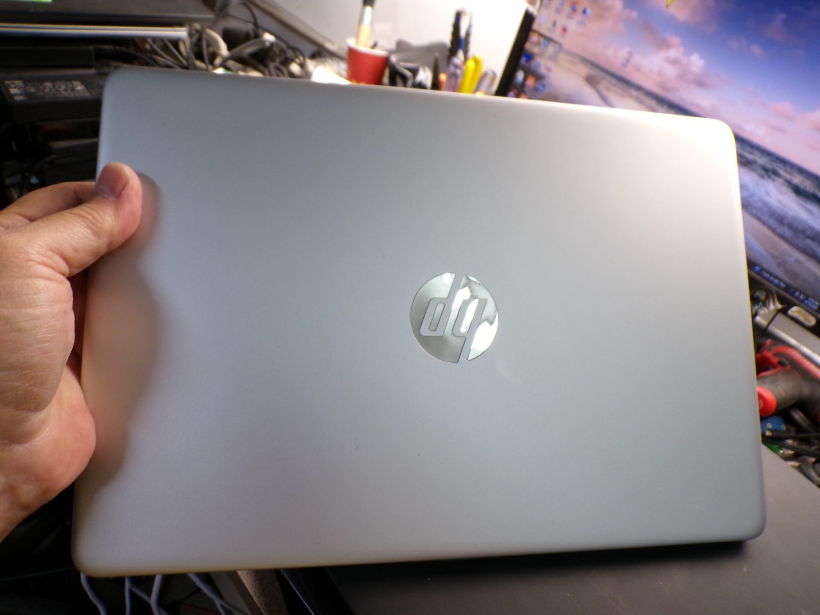HP 14-dQ1037wm 14″ HD i5-1035G4 Intel Iris Xe Graphics 8GB RAM Laptop #3809