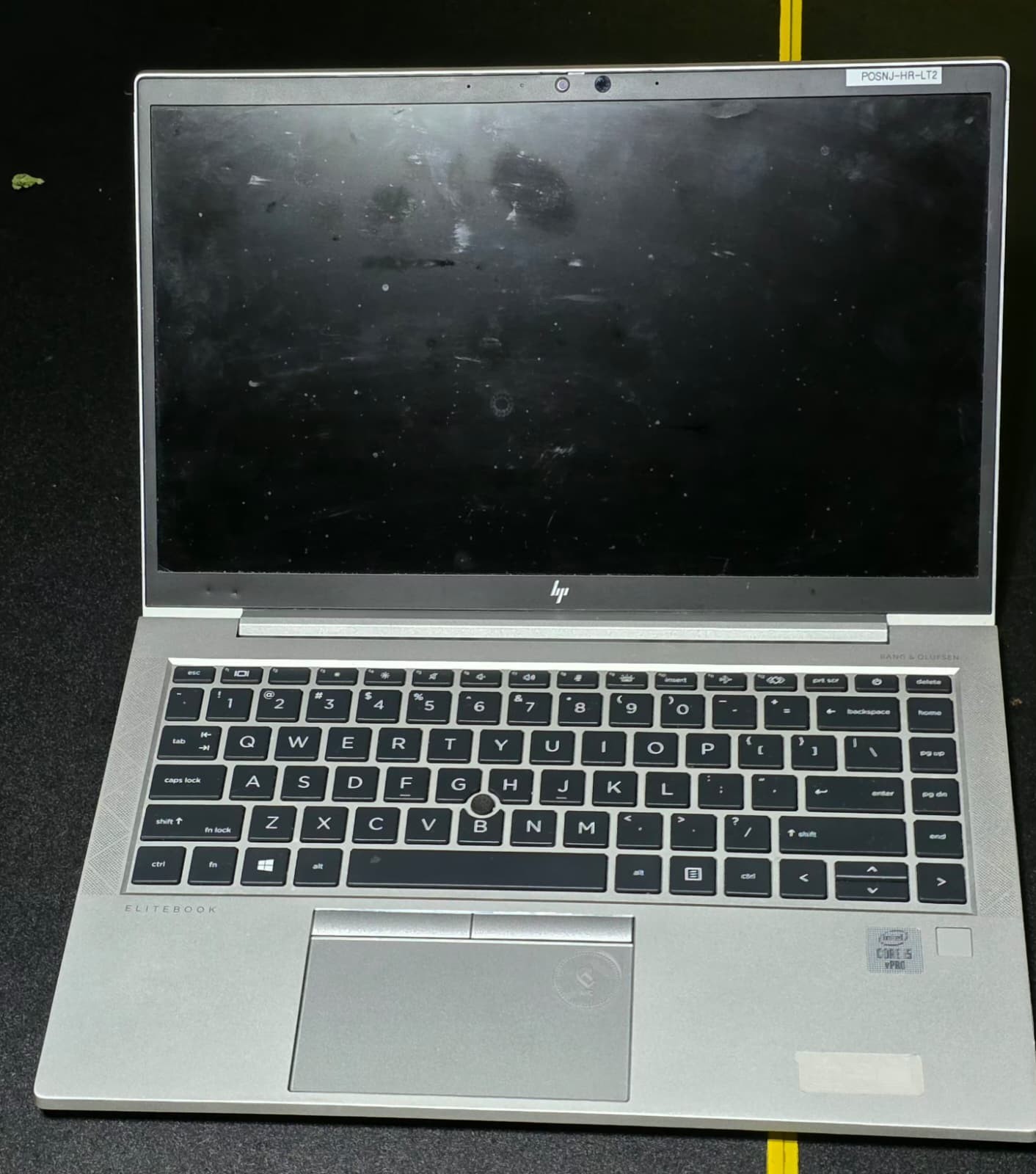 LOT OF 4 HP ELITEBOOK G8 Core i7 11th gen, G7, G5 NO RAM/SSD TESTED AS IS READ