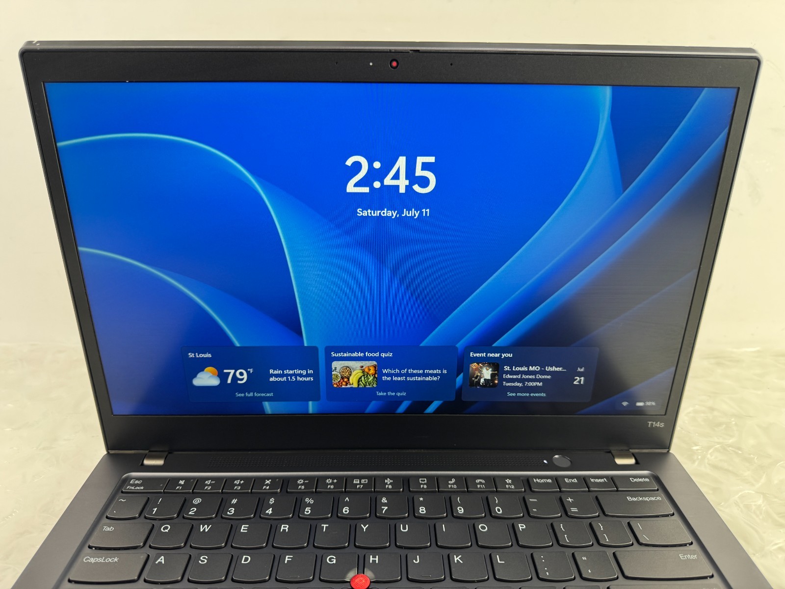 Lenovo ThinkPad T14s Gen 2 i7-1185G7 16GB 256GB SSD 14″ FHD Win 11 Pro