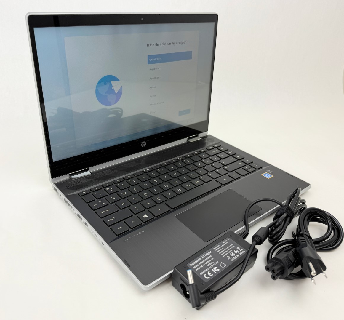 HP Pavilion x360 14t-cd000 14″ HD Intel Pentium 4415U 8GB 512GB SSD W11H 2in1
