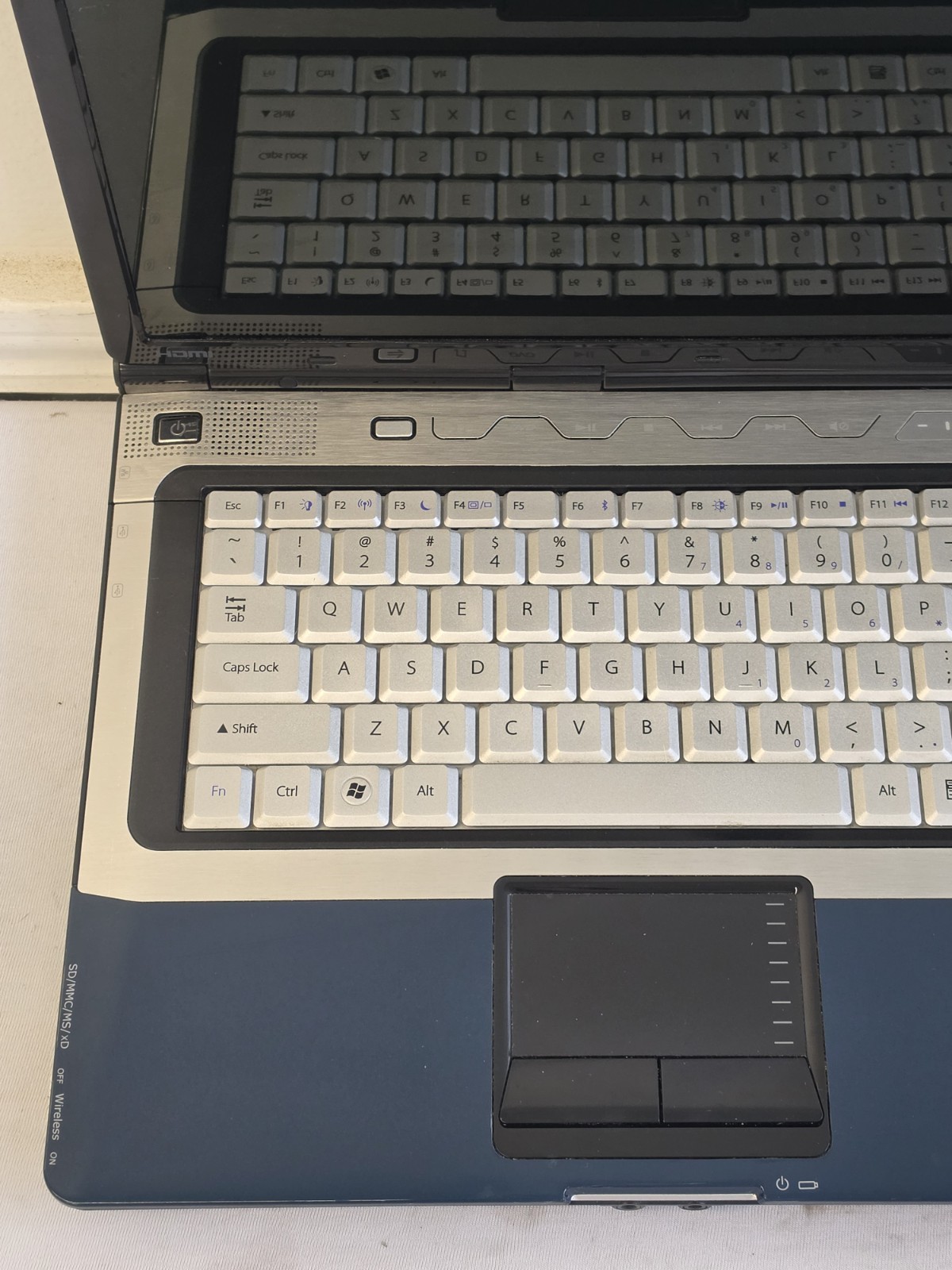 Gateway SA1 Laptop – AMD Turion 64 TL-60 – 2GB RAM – Parts/Repair – READ