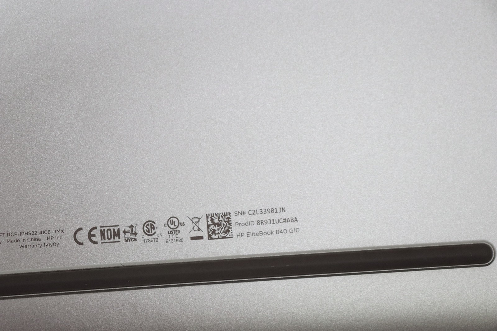 HP EliteBook 840 G10 14″ Intel i7-1365U 32GB 256GB NVMe Win 11 Pro – Warranty