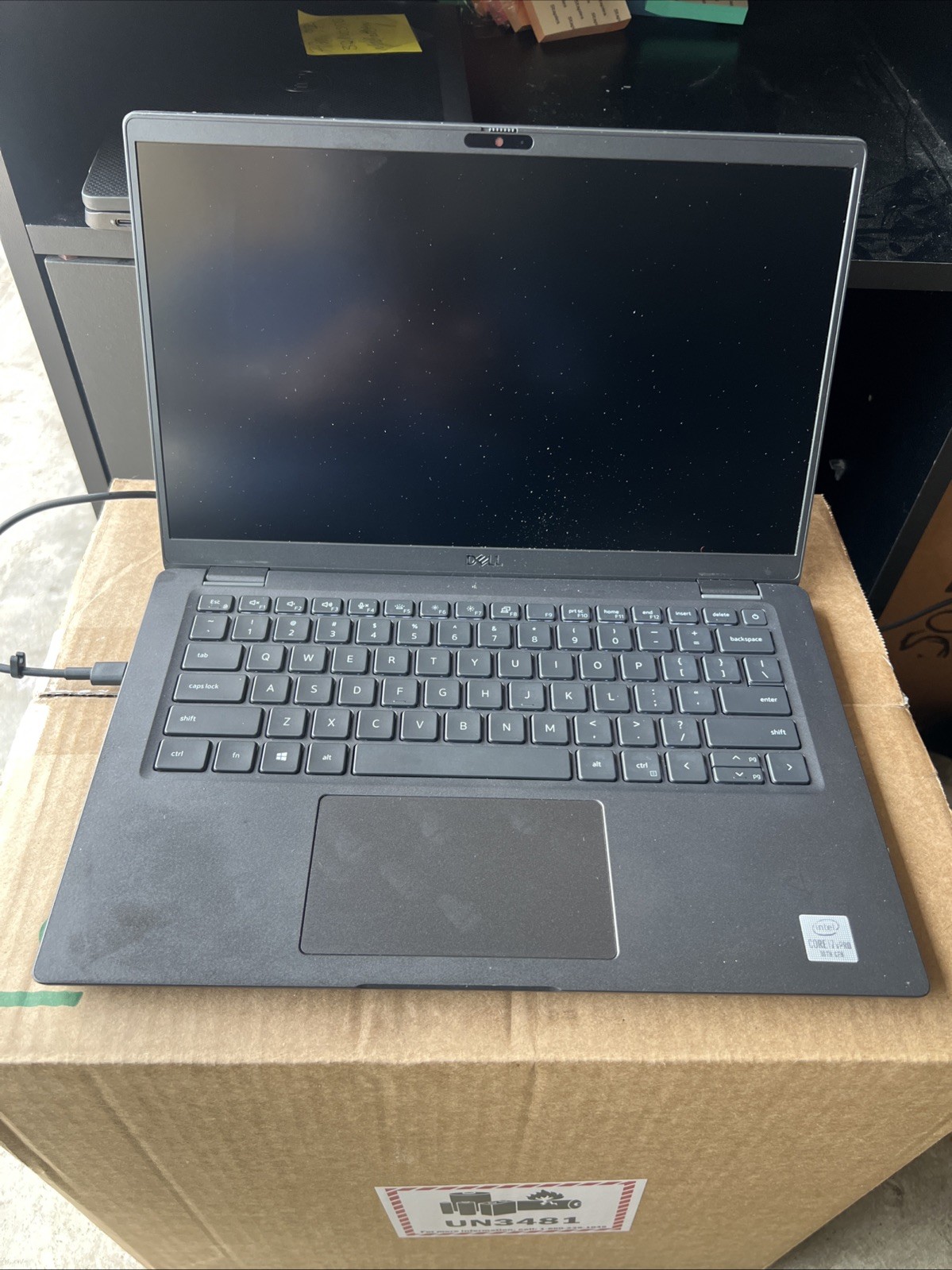 Dell Latitude 7410 14.1″ Core i7 10th Gen Incomplete No SSD, No Batt. Fair.