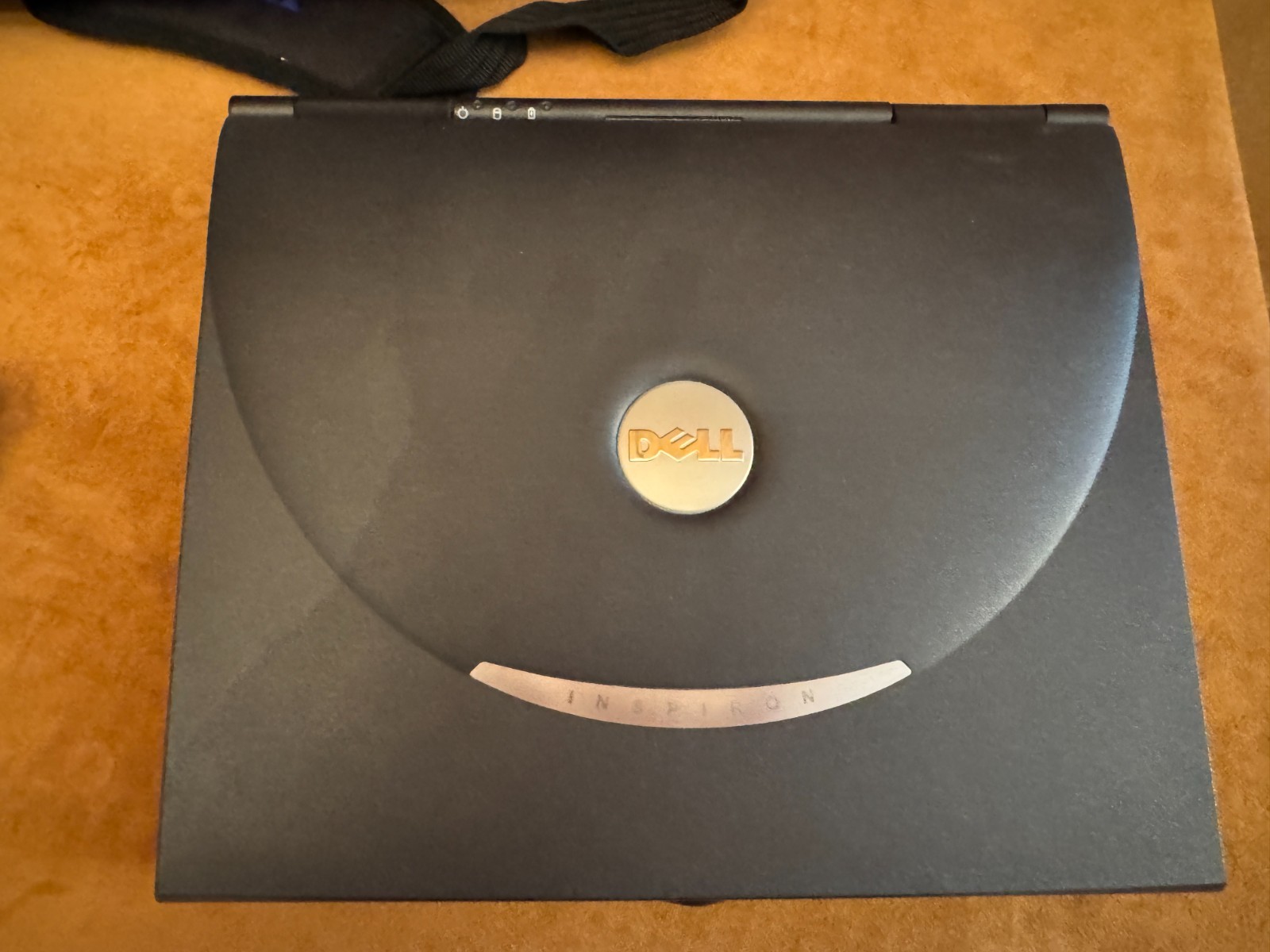 WORKING Vintage Dell Latitude Laptop & case C800 PP01X Vintage Gamer Windows XP
