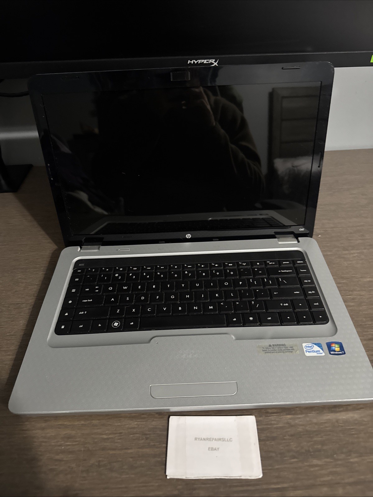 HP G62 T4500 Core 2 Duo 3GB RAM NO Battery