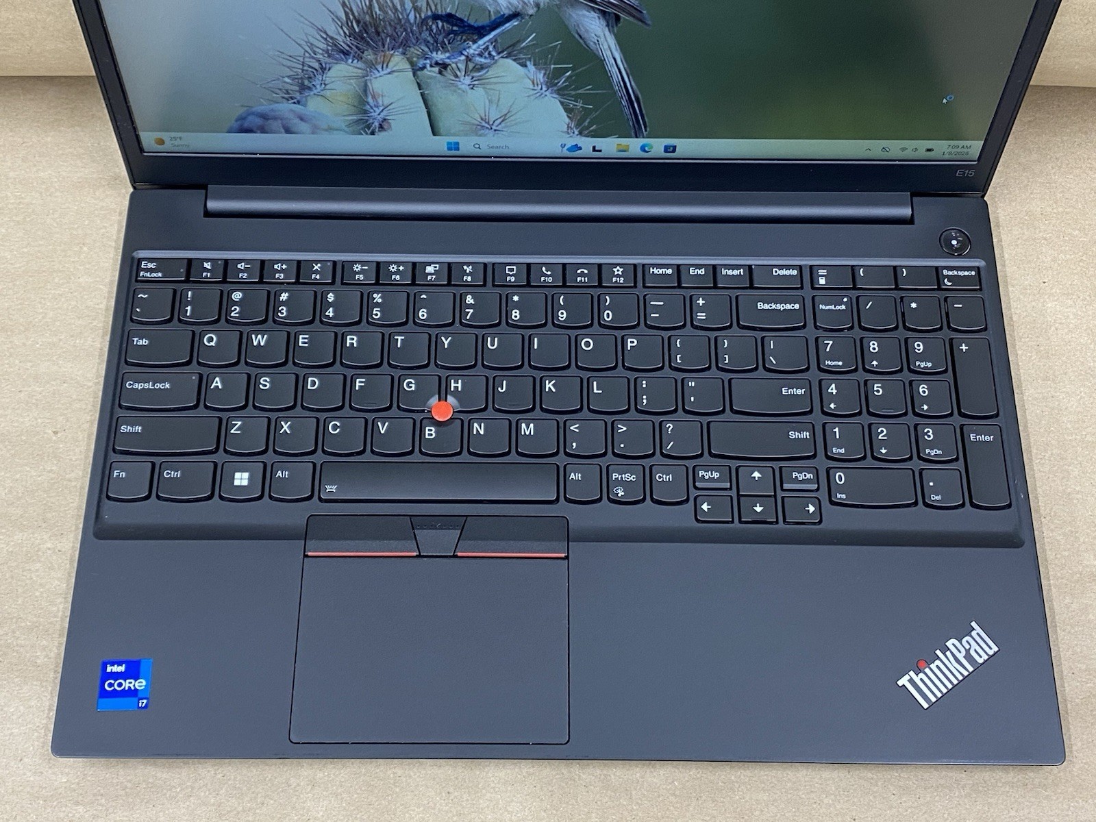 Lenovo E15 – 15.5″ 1920×1080 – i7-1255U – 16GB – 256GB SSD – Win 11 Pro – READ