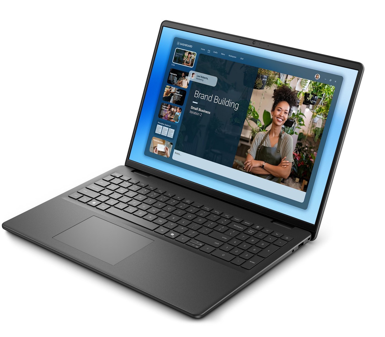 Dell Pro 16 PC16250 Laptop Intel Core 7 150U 16GB 256GB NVMe Webcam, Backlit KB