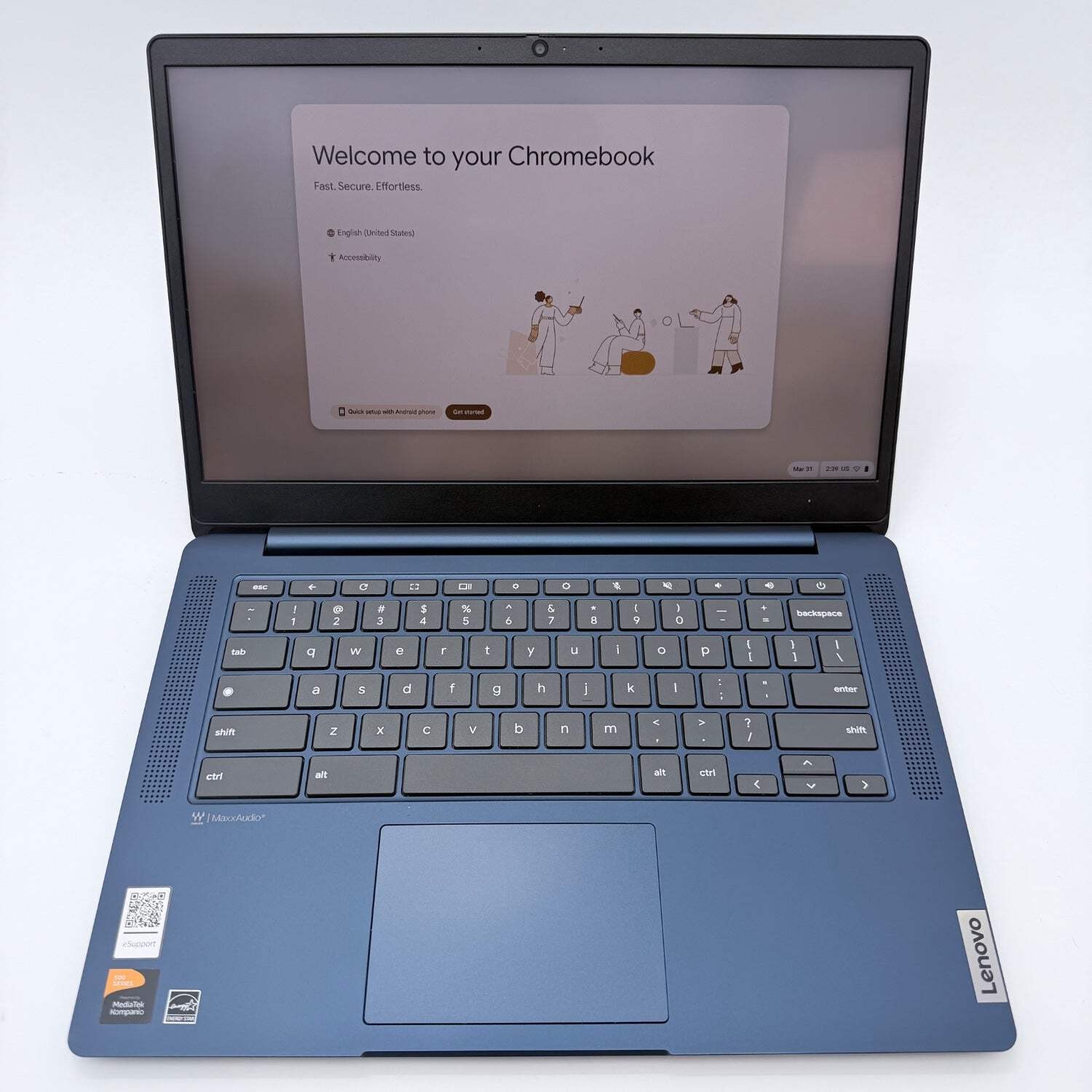 Lenovo IP SLIM 3 CHROME 14M868 14″ Kompanio 520 2.5GHz 4GB RAM 64GB SSD