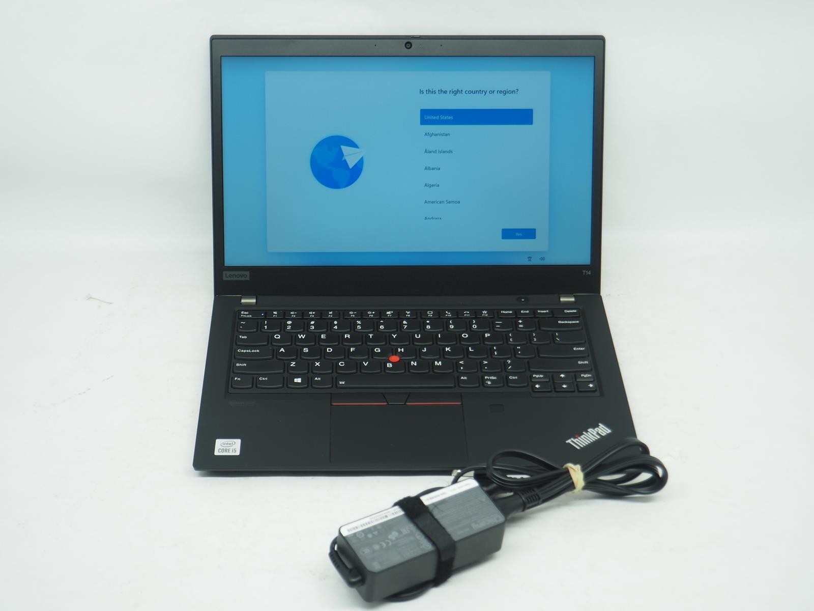 LENOVO THINKPAD T14 GEN 1 Intel Core i5-10210U 1.60GHz 8GB RAM 256GB Grade B