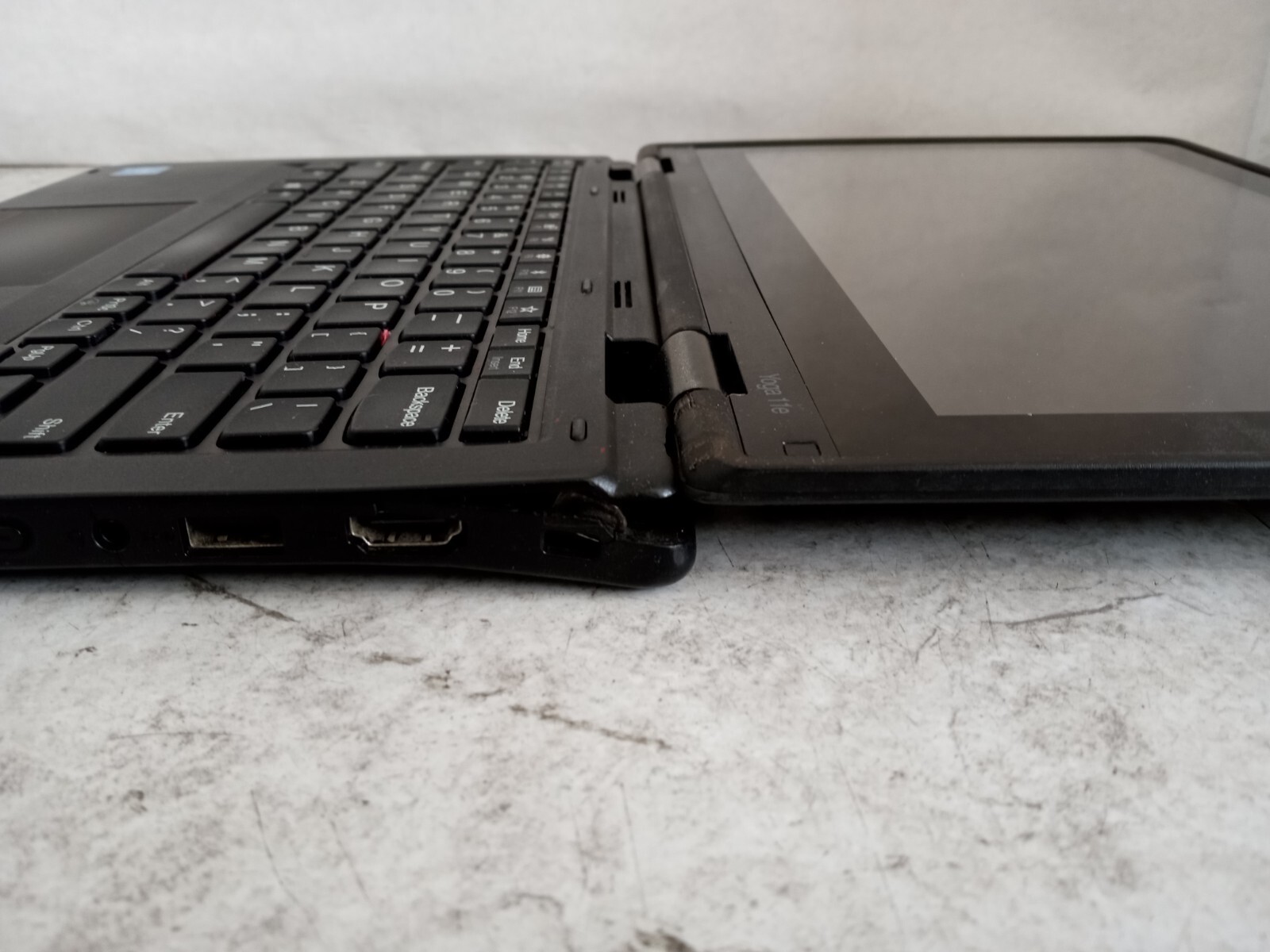 Lenovo ThinkPad Yoga 11e 2in1 Laptop Intel Celeron 8GB RAM -BAD HINGES -READ -RR