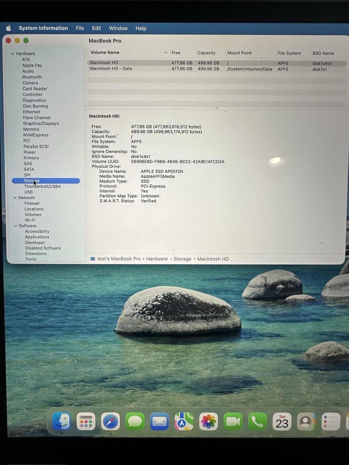 Apple MacBook Pro Laptop 16 Inch Display i7 16GB RAM 500GB Space Gray W Charger