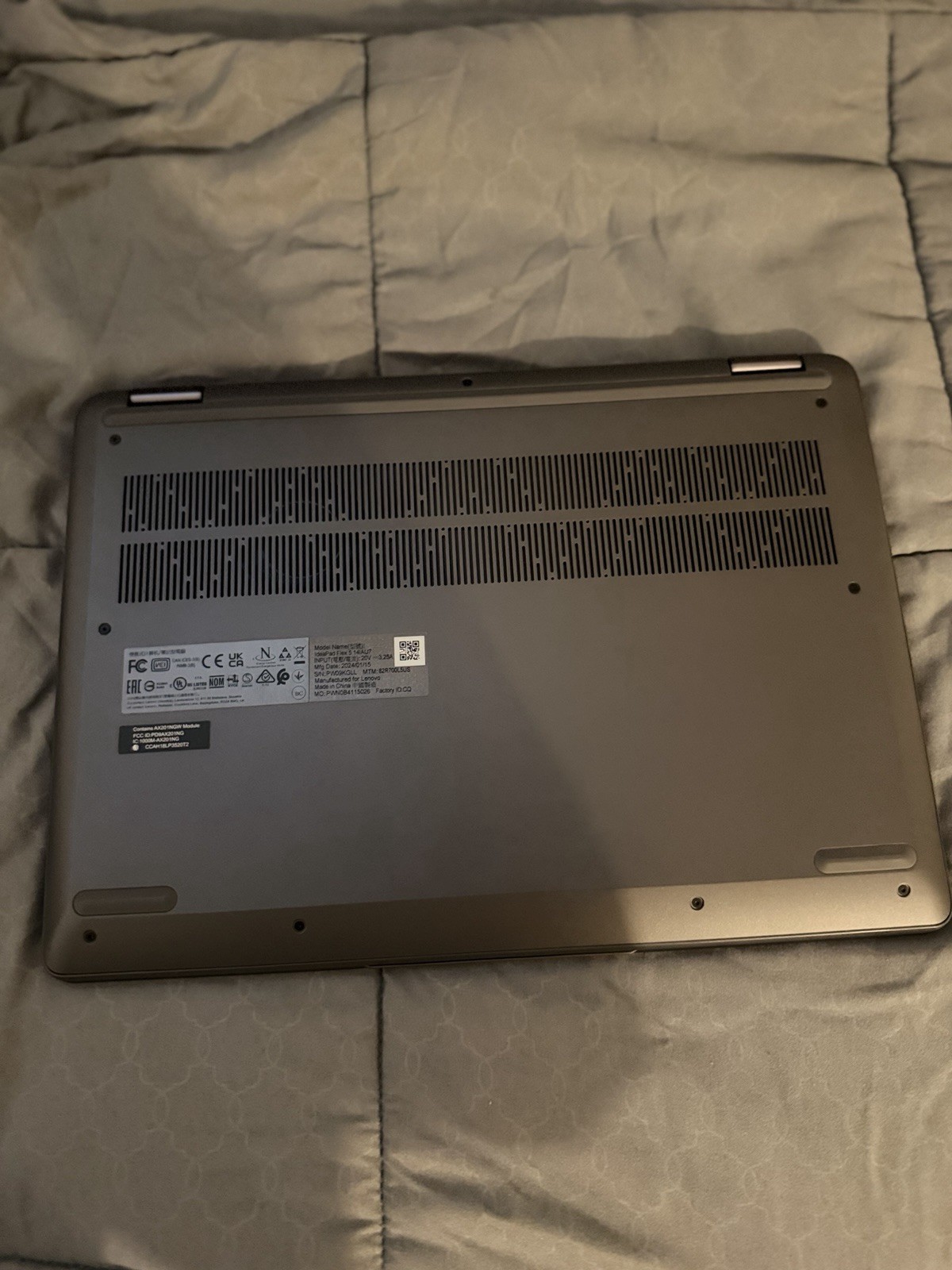 Lenovo IdeaPad Flex 5i 14″ i5 Gray Win 11 Iris Xe Thunderbolt 4 Wi-Fi