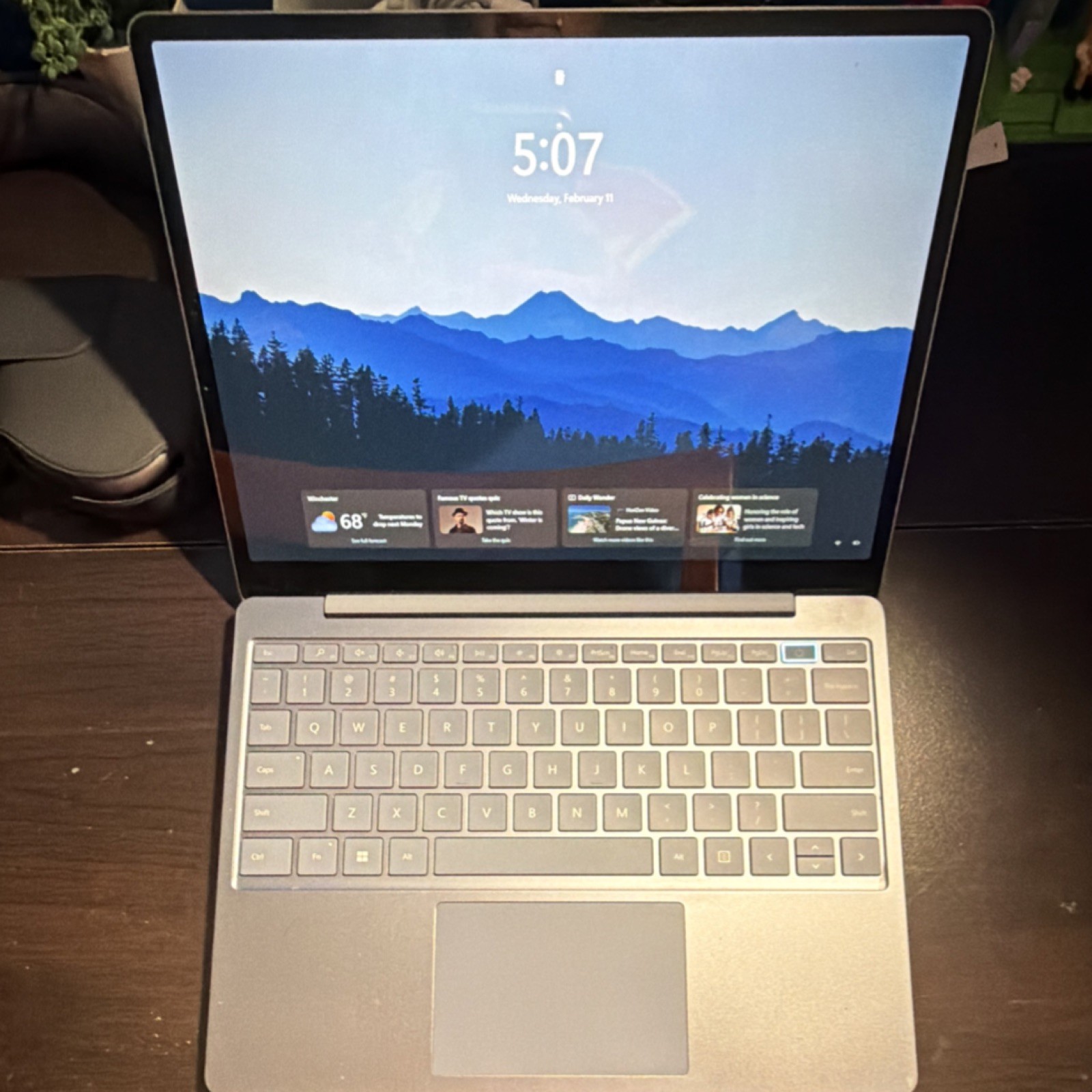 Microsoft Surface Laptop Platinum Windows 11 Notebook