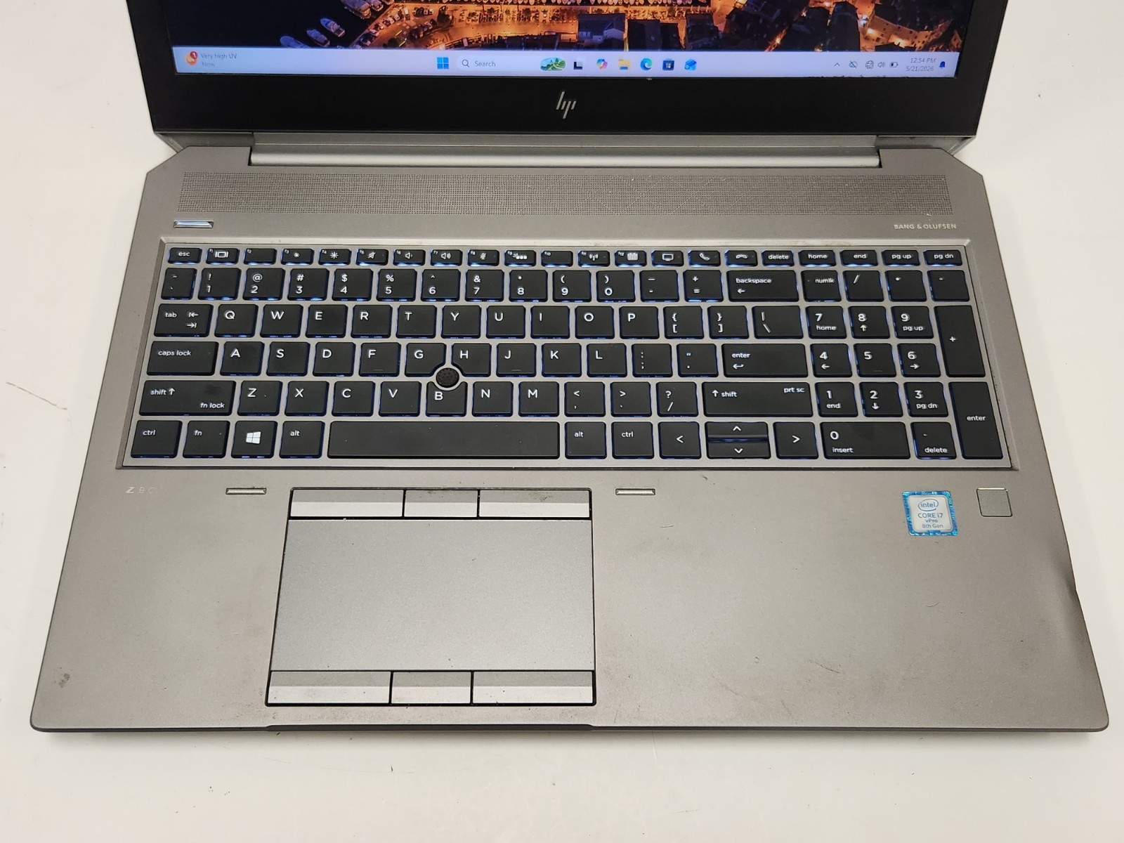 HP ZBook 15 G5 15.6″ i7-8850H 2.6Ghz 32GB RAM 512GB M.2 NVMe P2000 W11P *READ*
