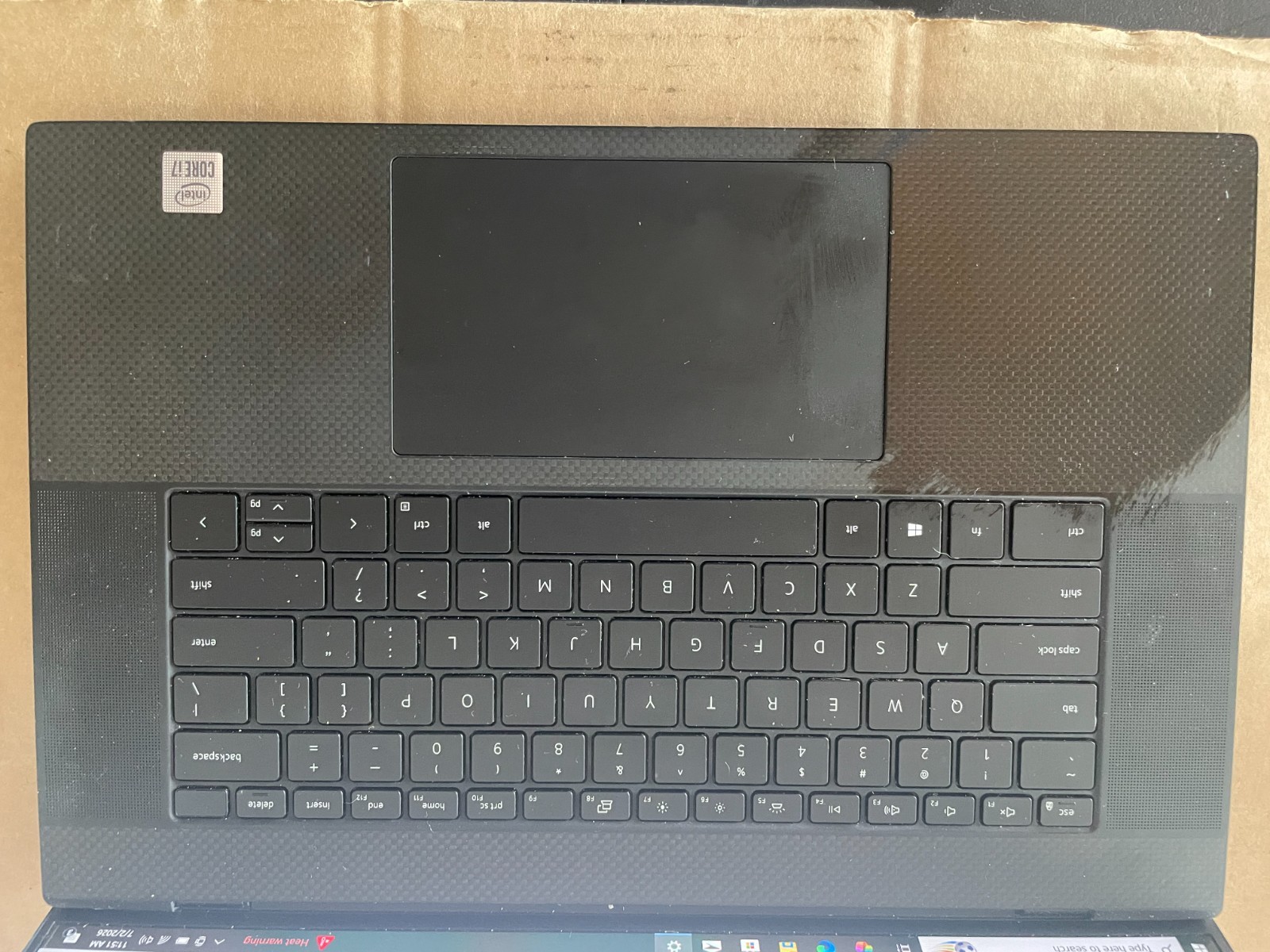 Dell Precision 5750 i7-10750H 512GB SSD 16GB RAM (No Charger Included)