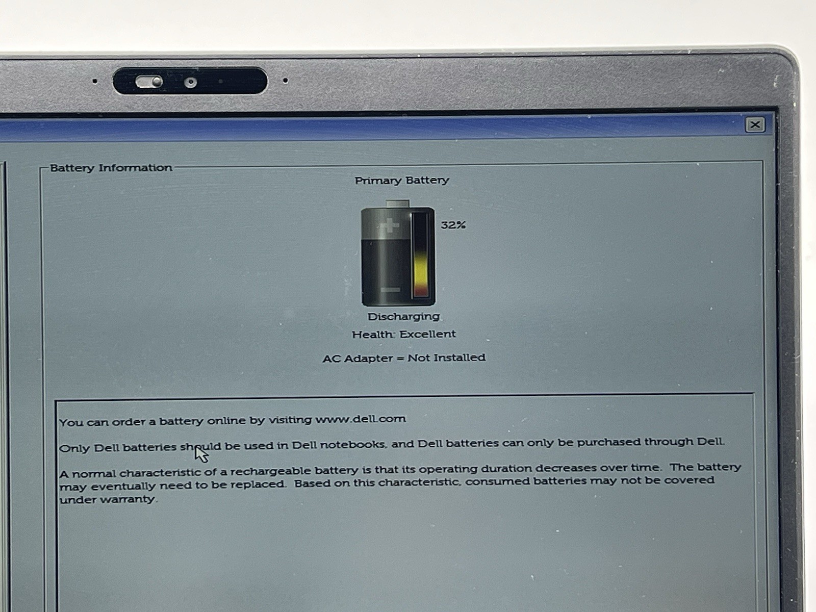 Dell Latitude 5401, i7-9850H CPU, @ 2.60GHz, 16GB RAM, 256GB NVMe-No OS/AC