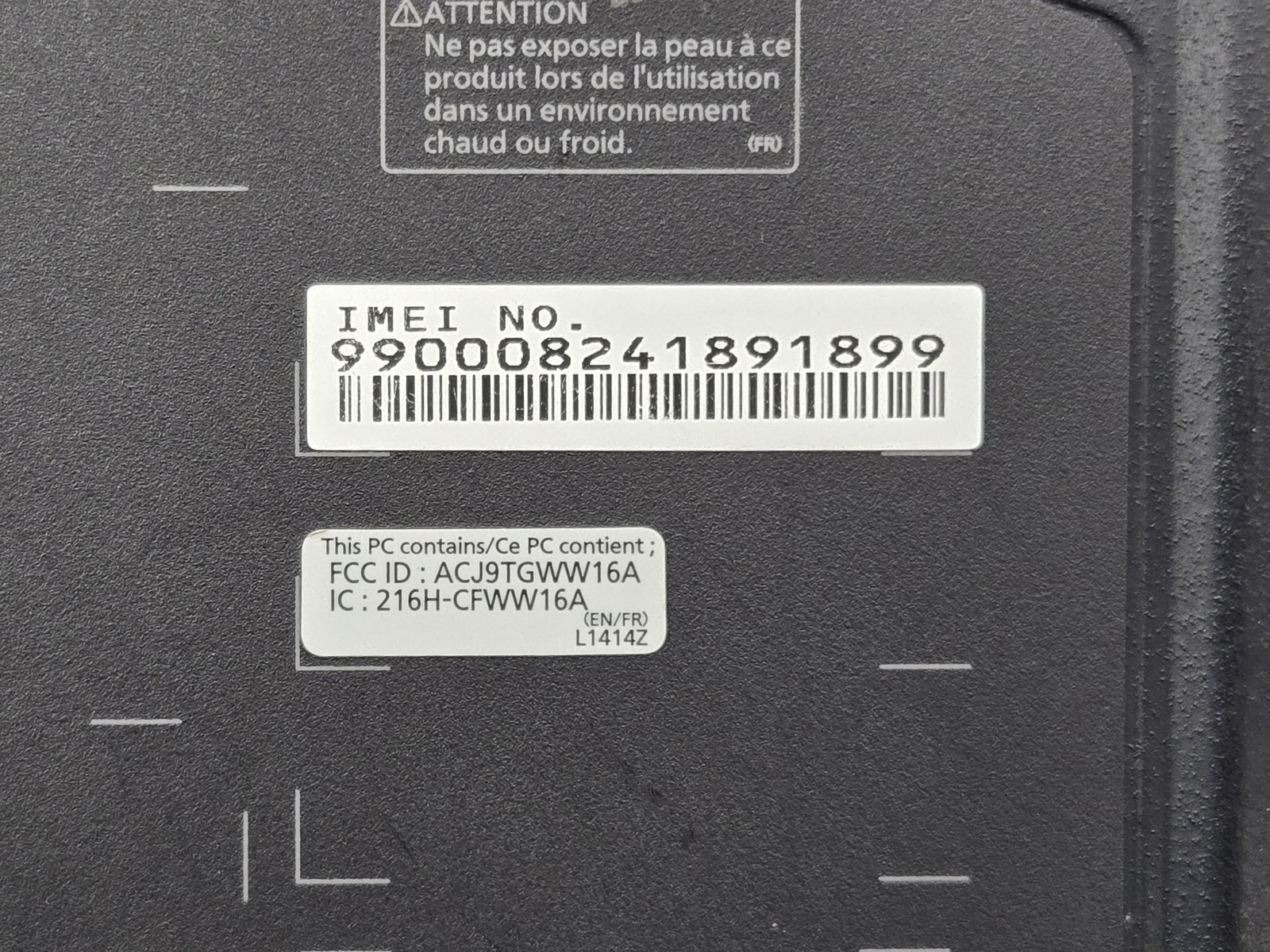 Panasonic Toughbook CF-31 MK6 i5-7300U 8GB Touch Shell No SSD No OS