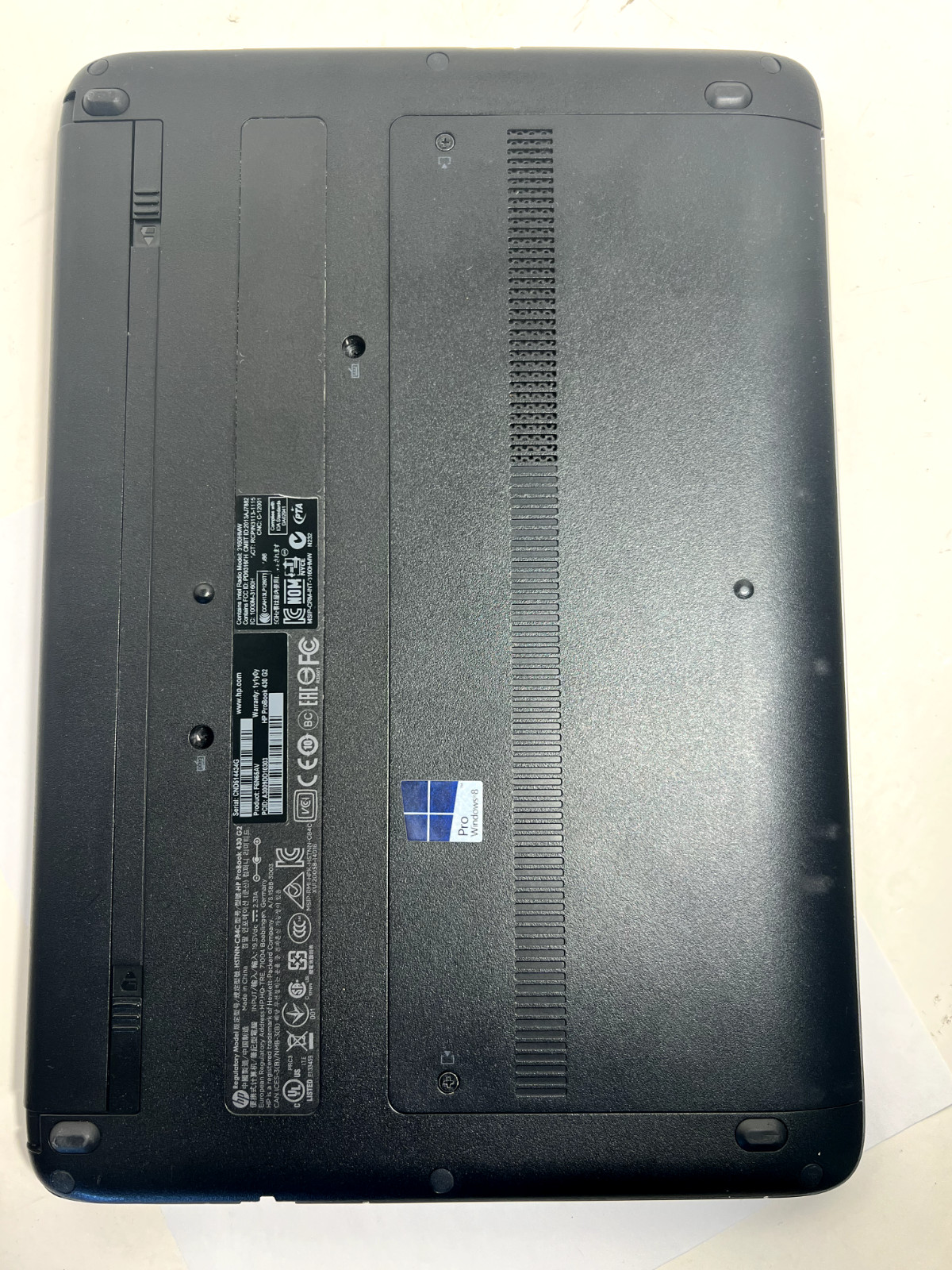 HP Probook 430 G2 13.2″ Intel Core i5-4210U 1.70 GHz 8GB RAM 500GB HDD Windows10