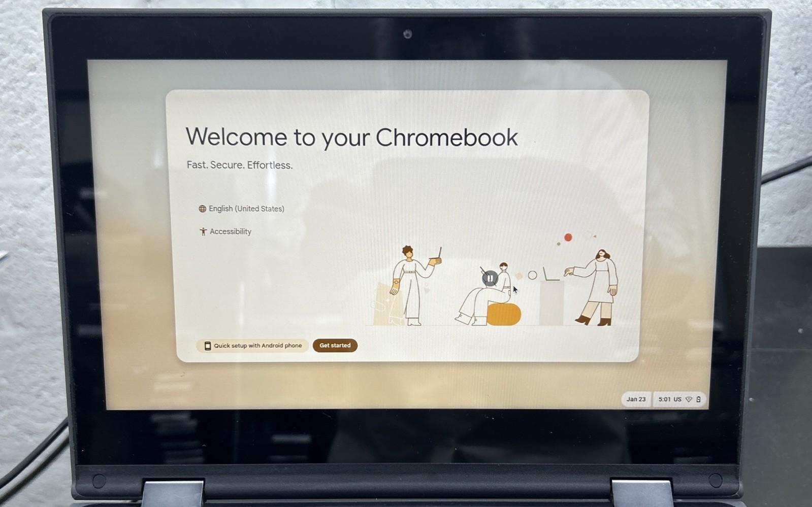 Lenovo 300e 2-in-1 Chromebook | Touchscreen | 4GB/32GB | Functional | READ DESC