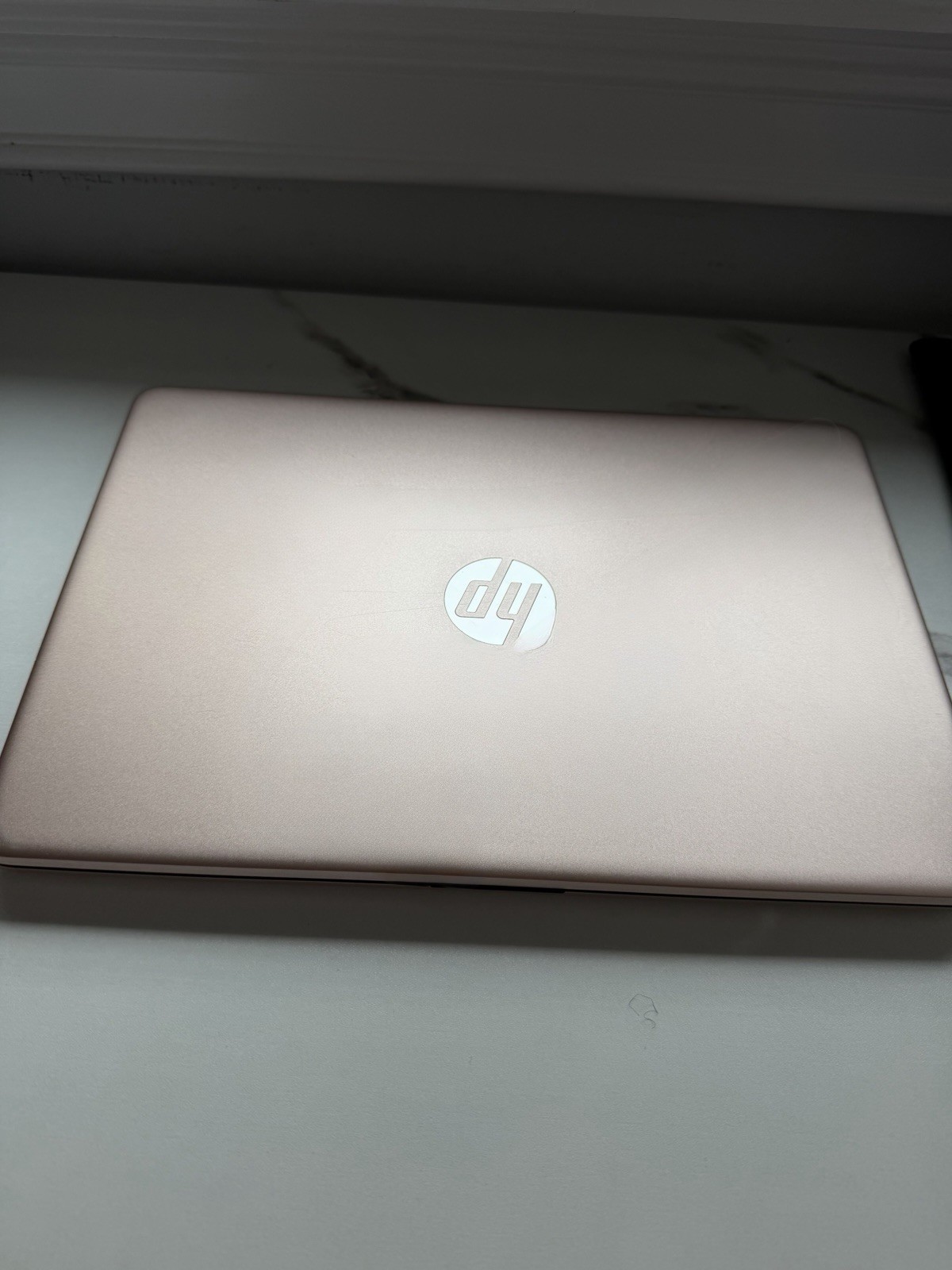 HP Rose Gold Notebook/Laptop Intel Celeron HDMI USB SD Card Built-in Webcam