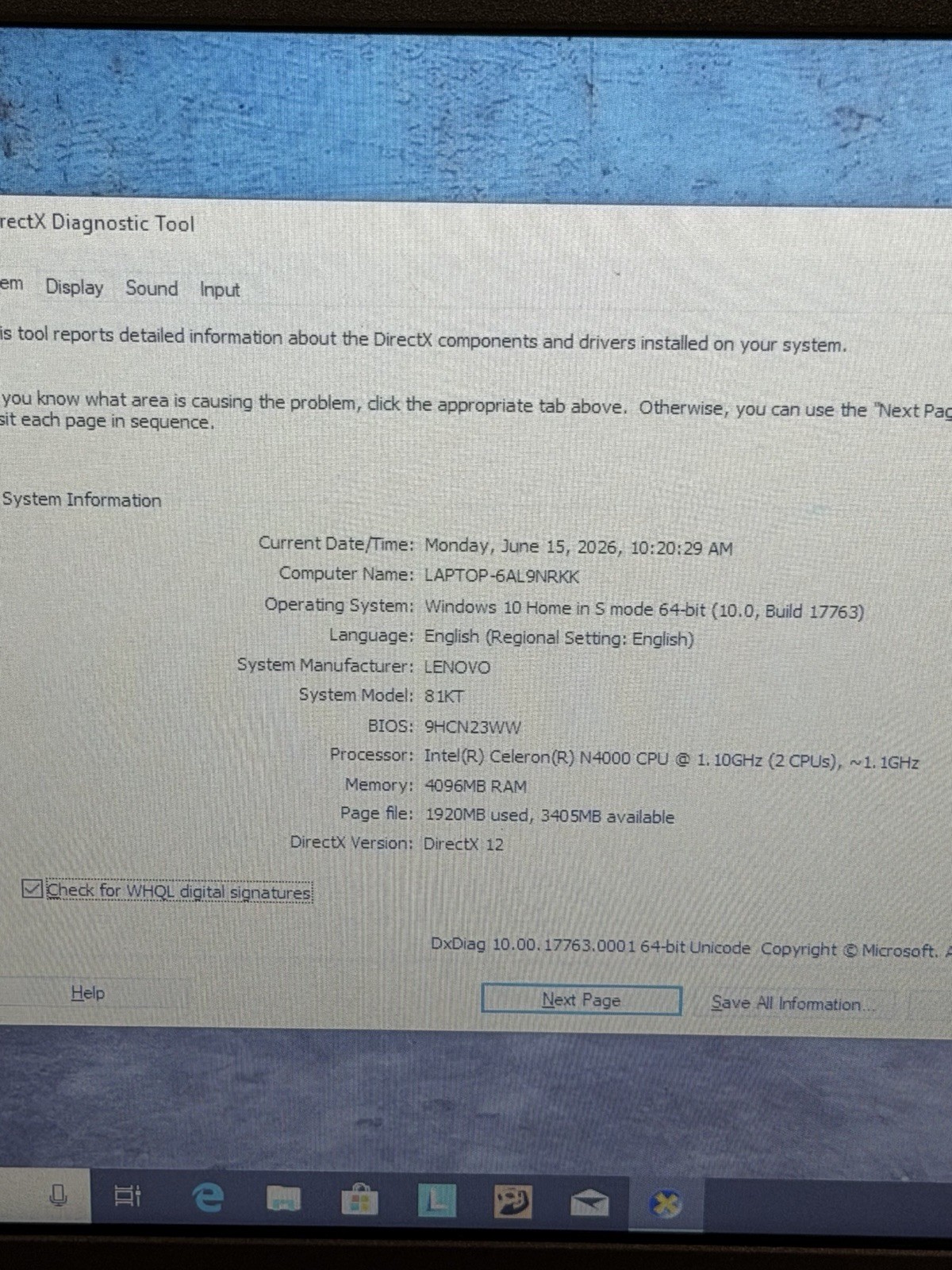 Lenovo 130S-11IGM 11.6-Inches 4GB RAM 64GB SSD Laptop – Mineral Gray