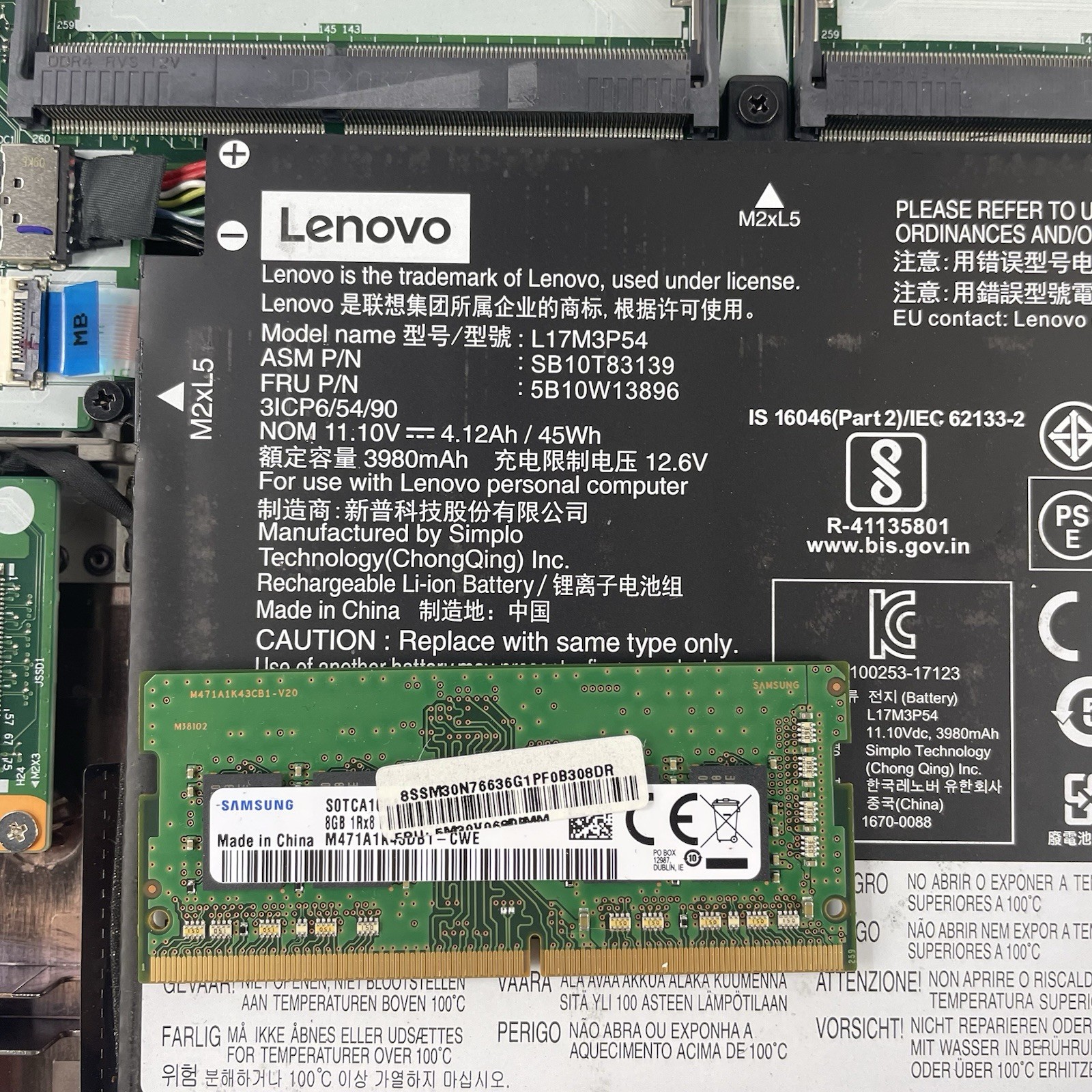 Lenovo ThinkPad L14 Gen 1 14″ i5-10210U 1.60 GHz 8 GB RAM No SSD/OS/AC