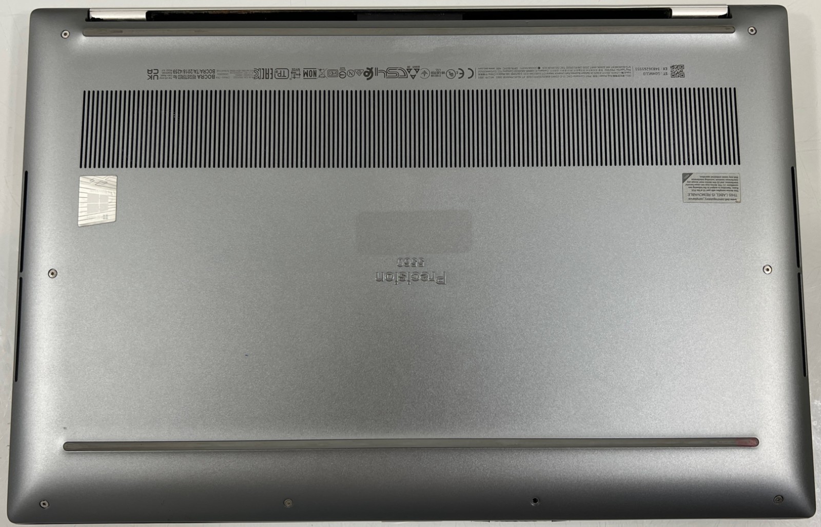Lot 5 Dell Laptops Precision 5560 Inspiron 3511 5406 Latitude 5400 E5470 AS IS