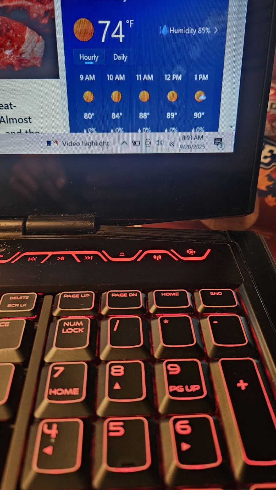 Alienware M17X R3 Laptop i7-2820QM 2GHz 4GB RAM 699GB HDD/112GB S RED
