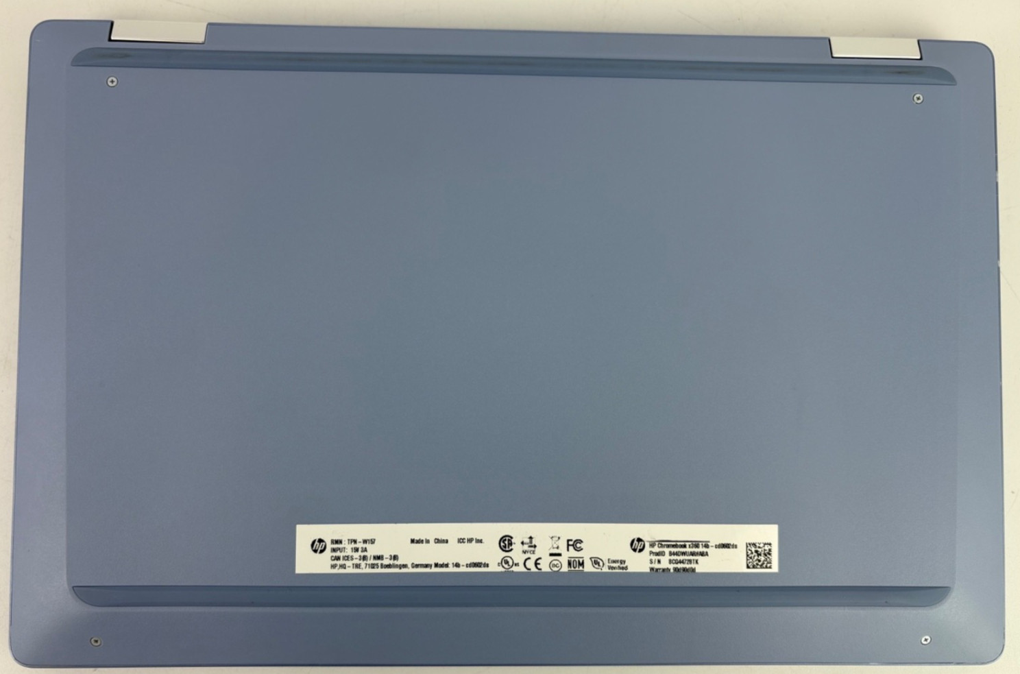 HP Chromebook x360 14b-cd0602ds – Sky Blue *Read Description*