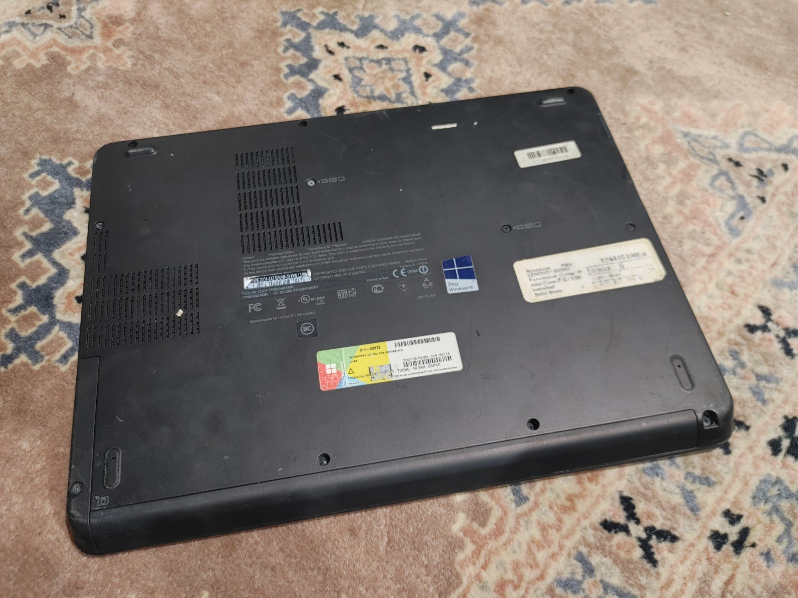 Lenovo Thinkpad Twist S230u Touch Convertible Laptop i7, 8GB RAM, 128GB SSD, W10